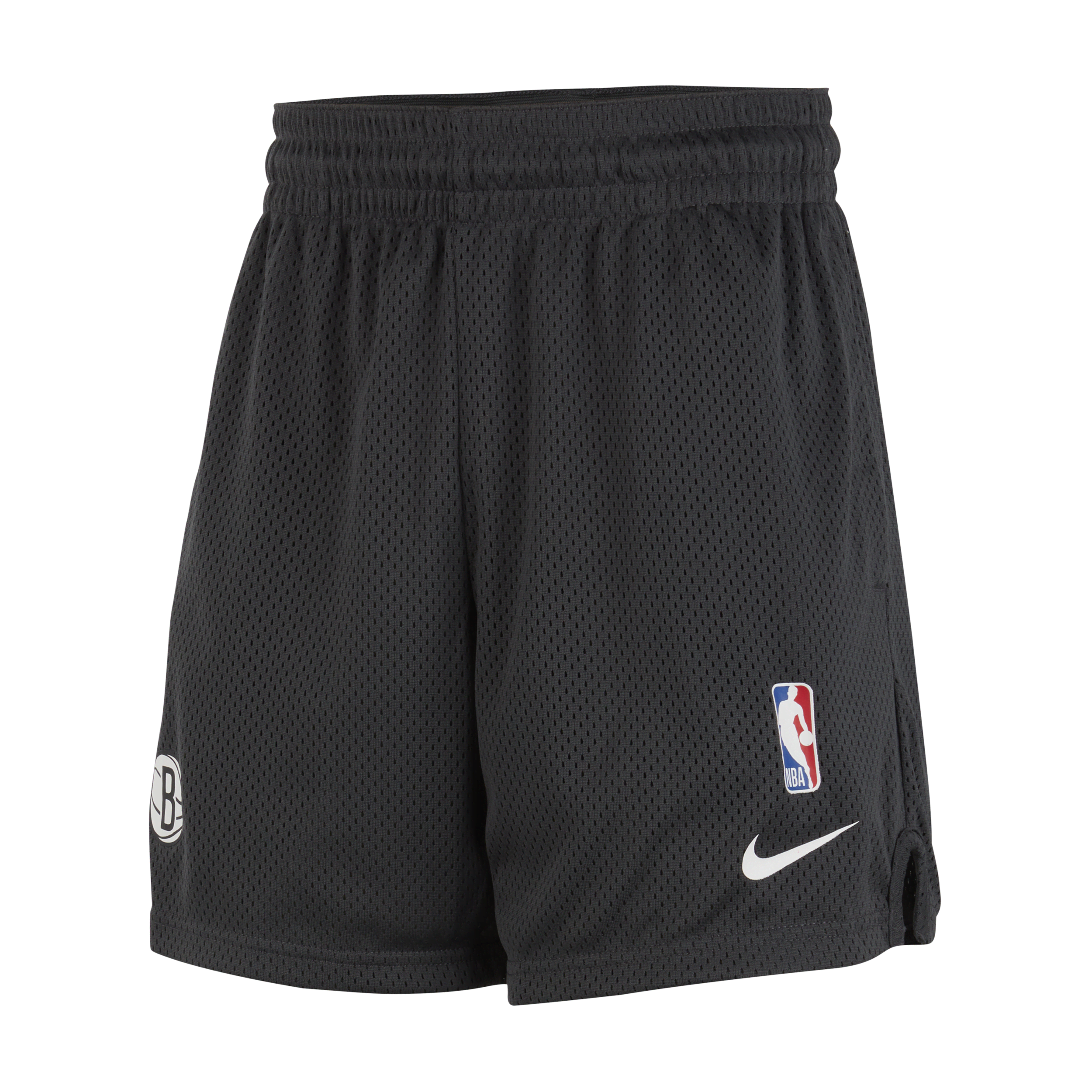 Nike Brooklyn Nets Spotlight Big Kids'  Dri-fit Nba Shorts In Grey