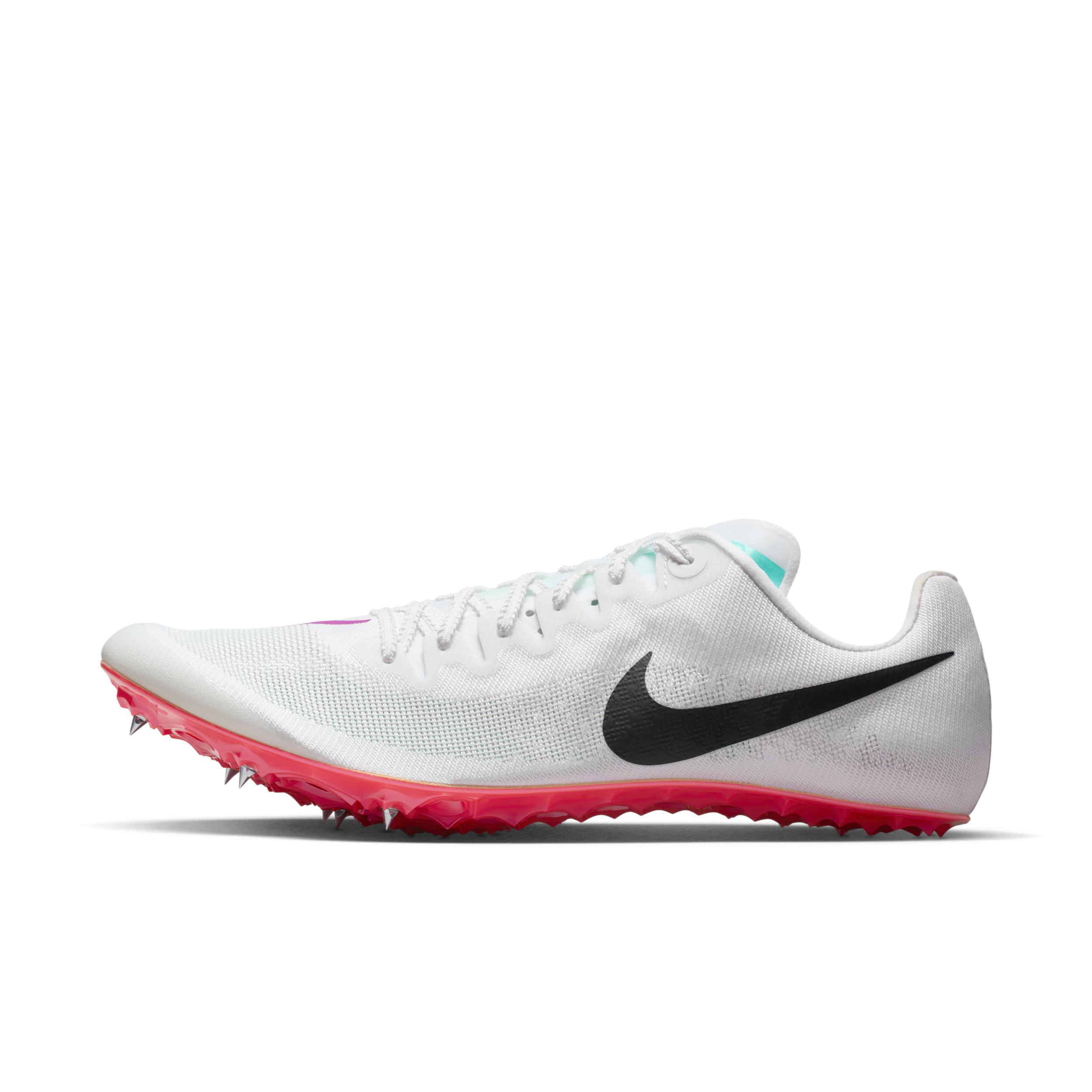 Nike Men's Zoom Ja Fly 4 Track & Field Sprinting Spikes in White | DR2741-101
