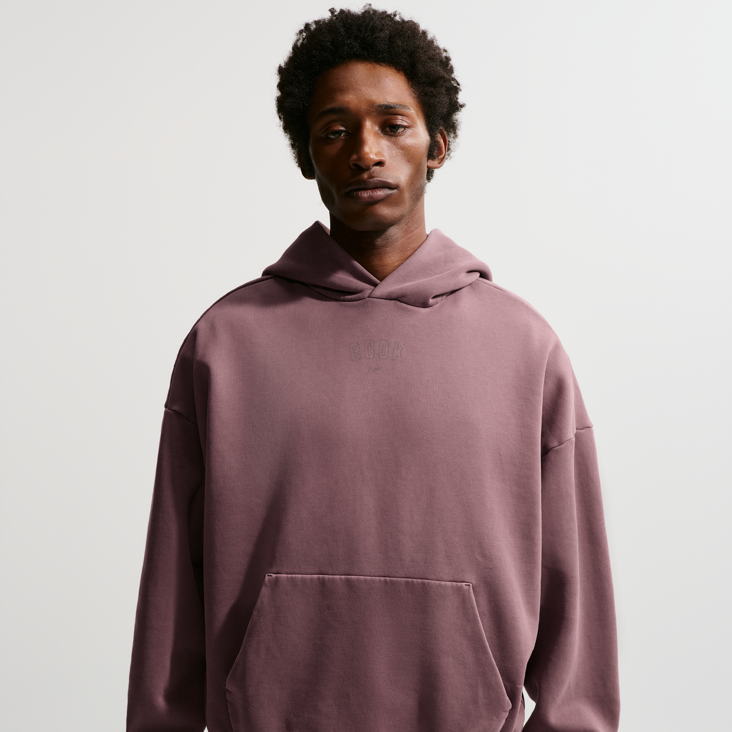Nike Men's Book Standard Issue Brushed Pullover Hoodie in Purple | II3921-502
