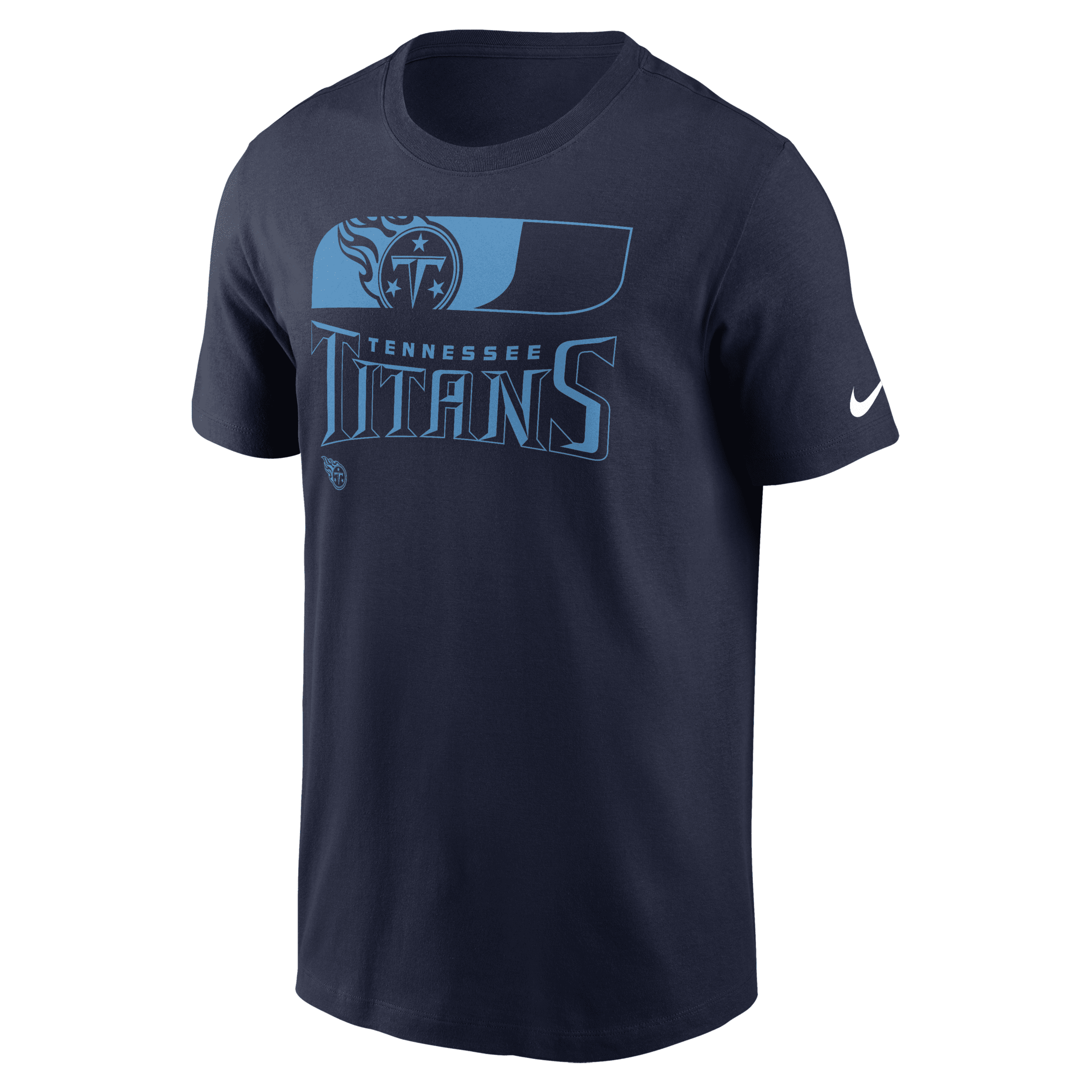 Nike Tennessee Titans Air Essential  Men's Nfl T-shirt In Blue