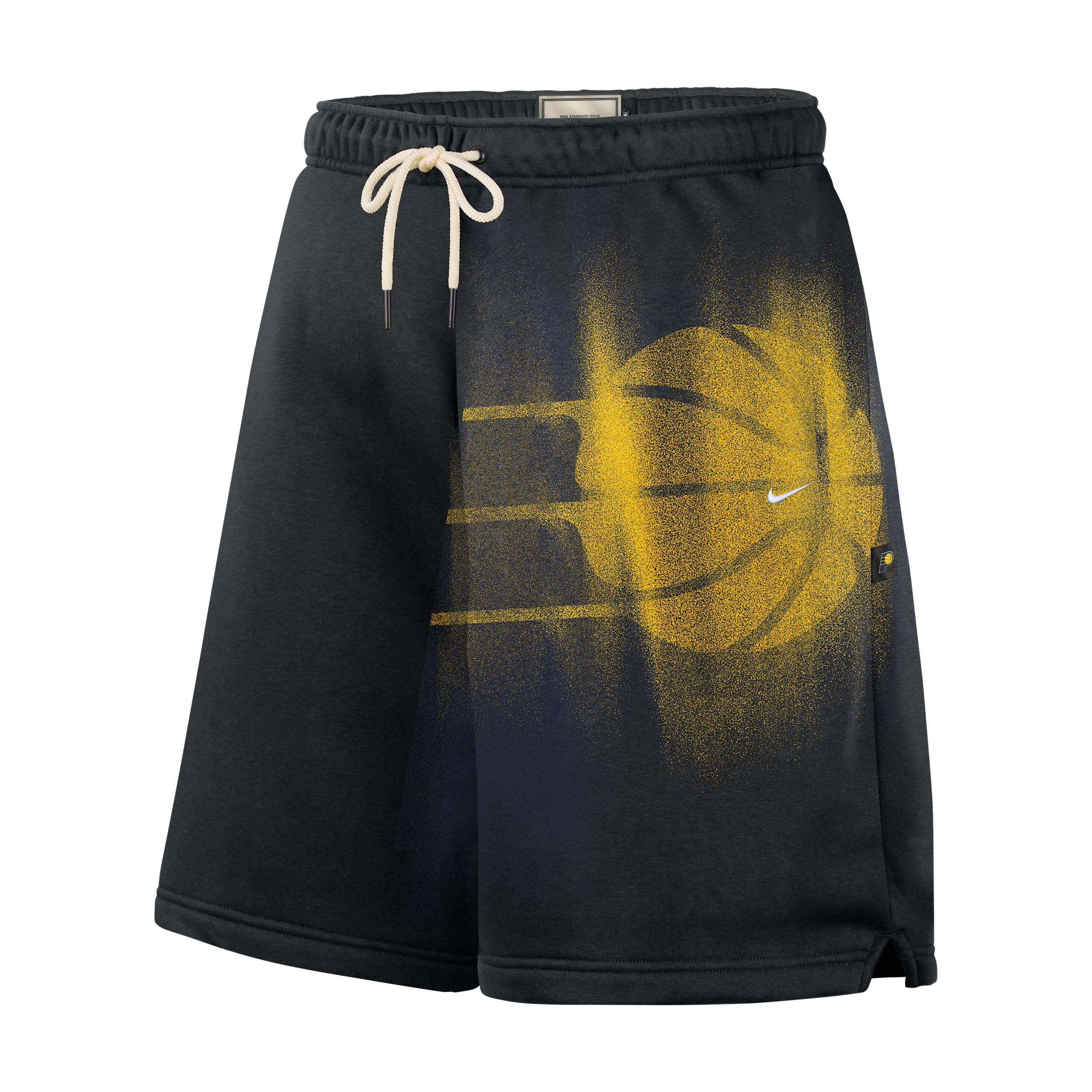 Nike Adult Indiana Pacers Worn With Obsession Standard Issue Therma-FIT Icon Shorts, Men's, Medium, Black