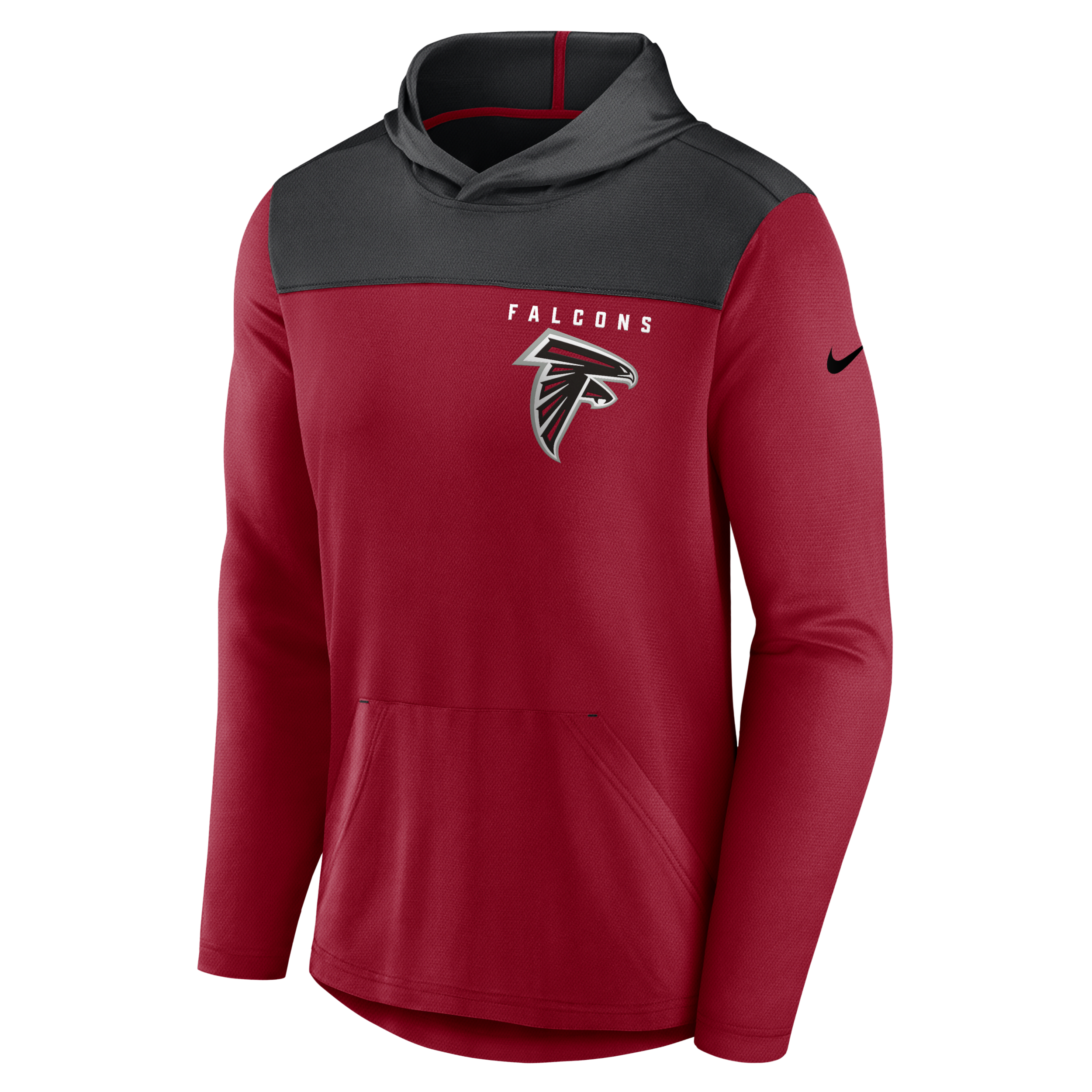 Men's Nike Red Atlanta Falcons Fan Gear Pullover Hoodie Size: Medium