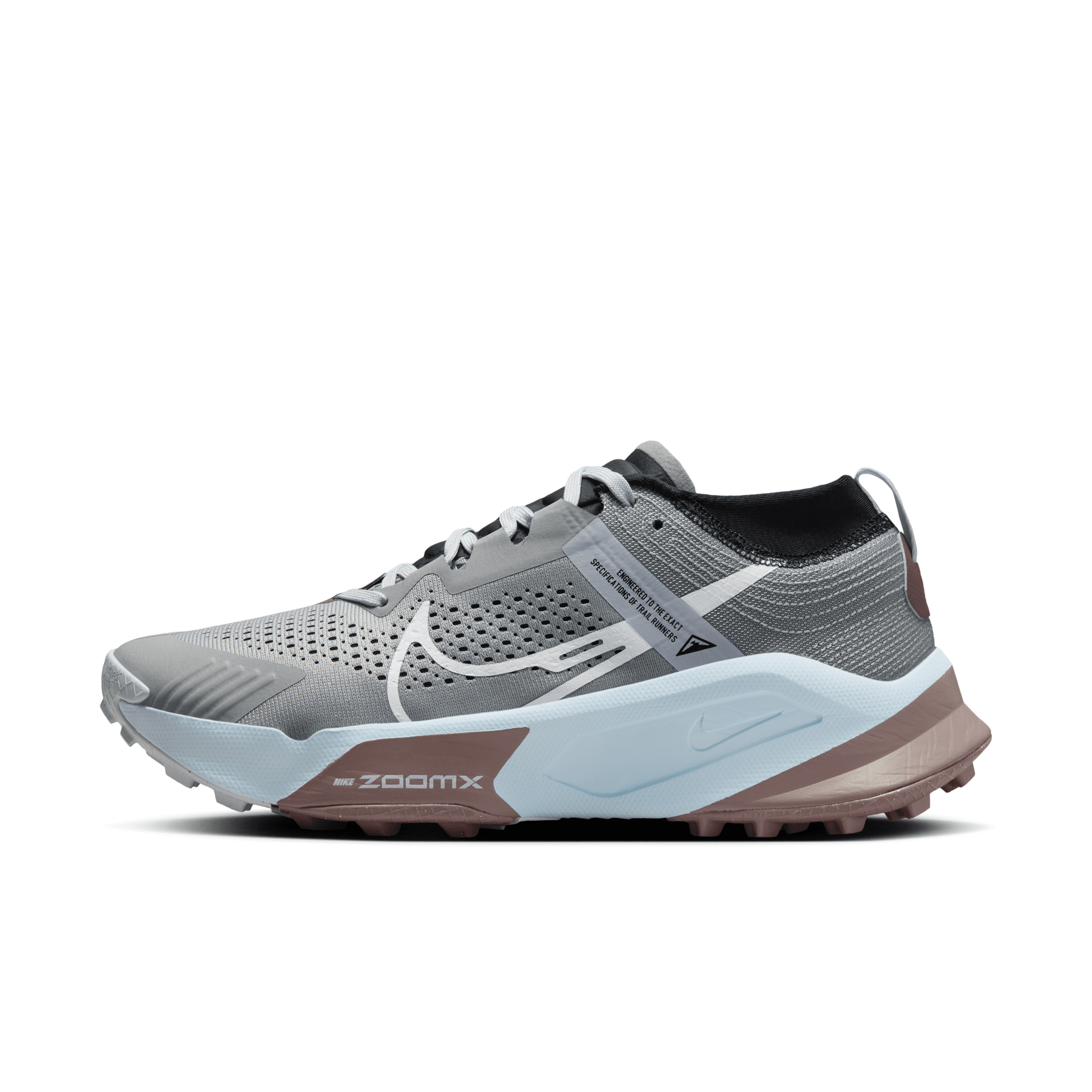 Nike Women's Zegama Trail Running Shoes In Grey