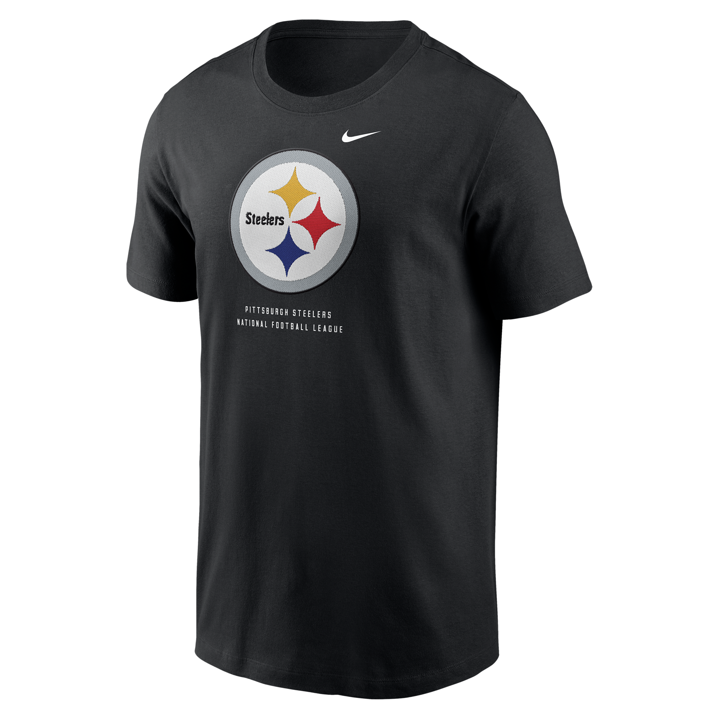 Pittsburgh Steelers Essential Nike Men's NFL T-Shirt in Black | N19900A7L-MDV