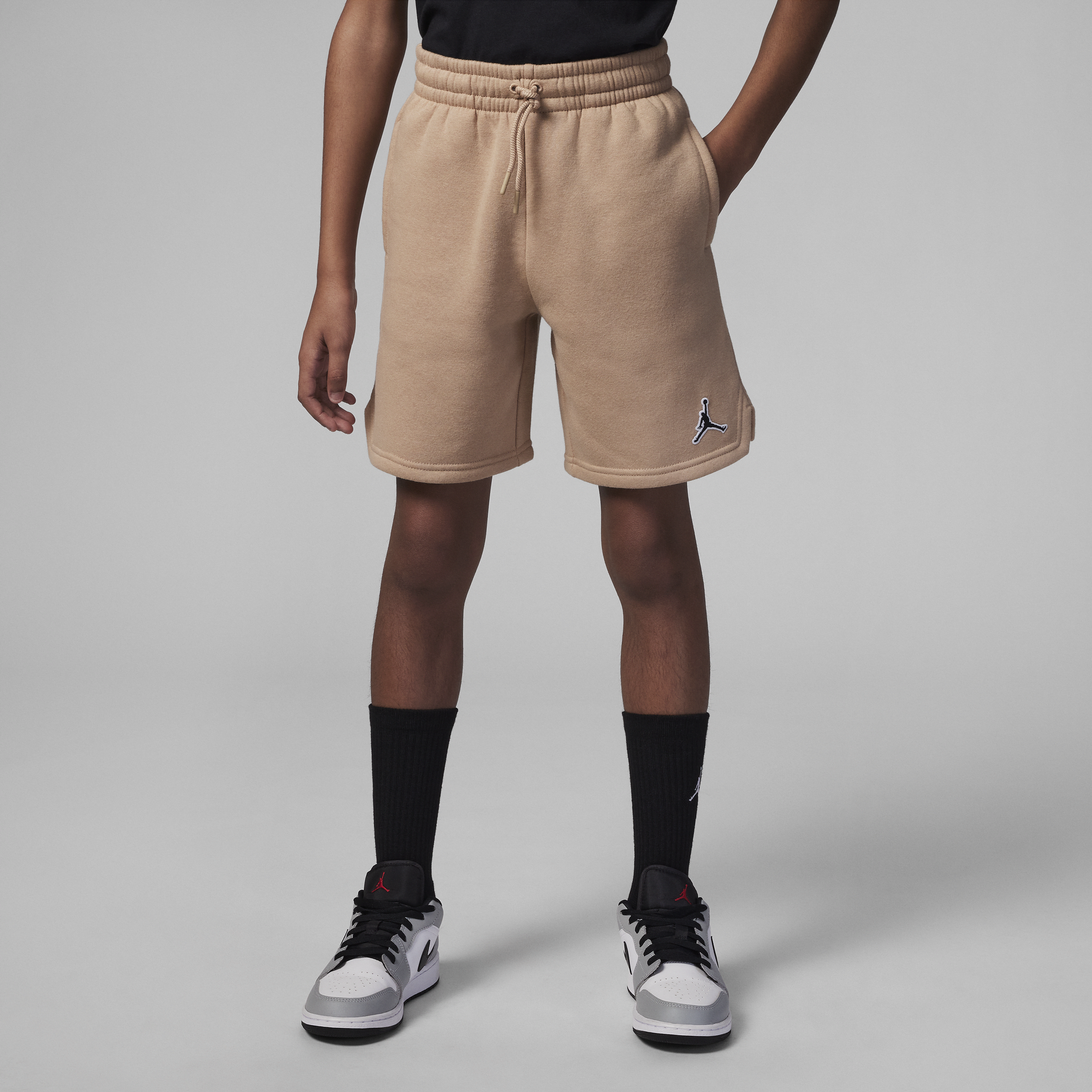 Jordan Big Kids' (boys') Shorts In Brown