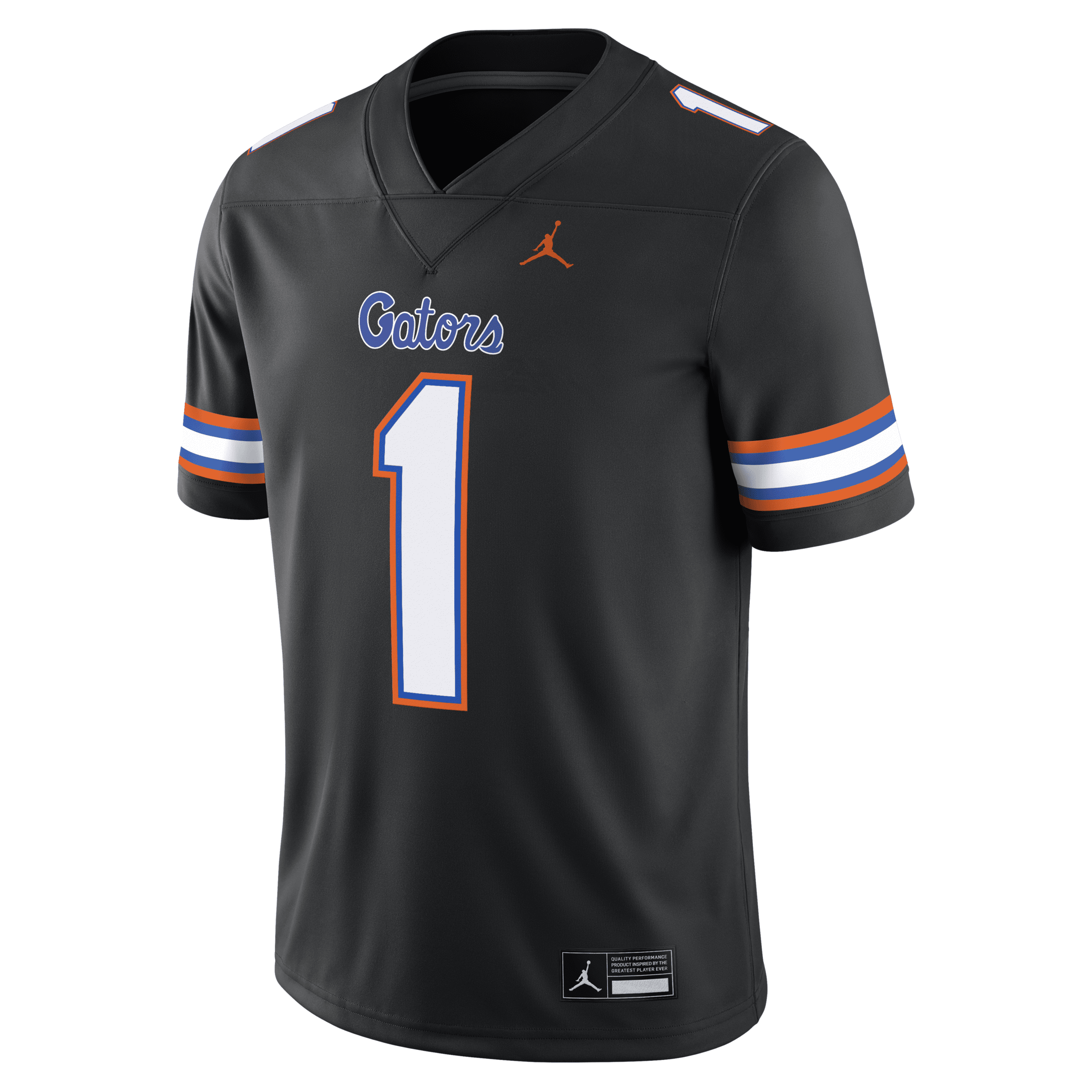 Men's Florida Gators Jordan Brand Dri-FIT College Game Jersey in Black | CLEVGRJJC2FFLO-FL2