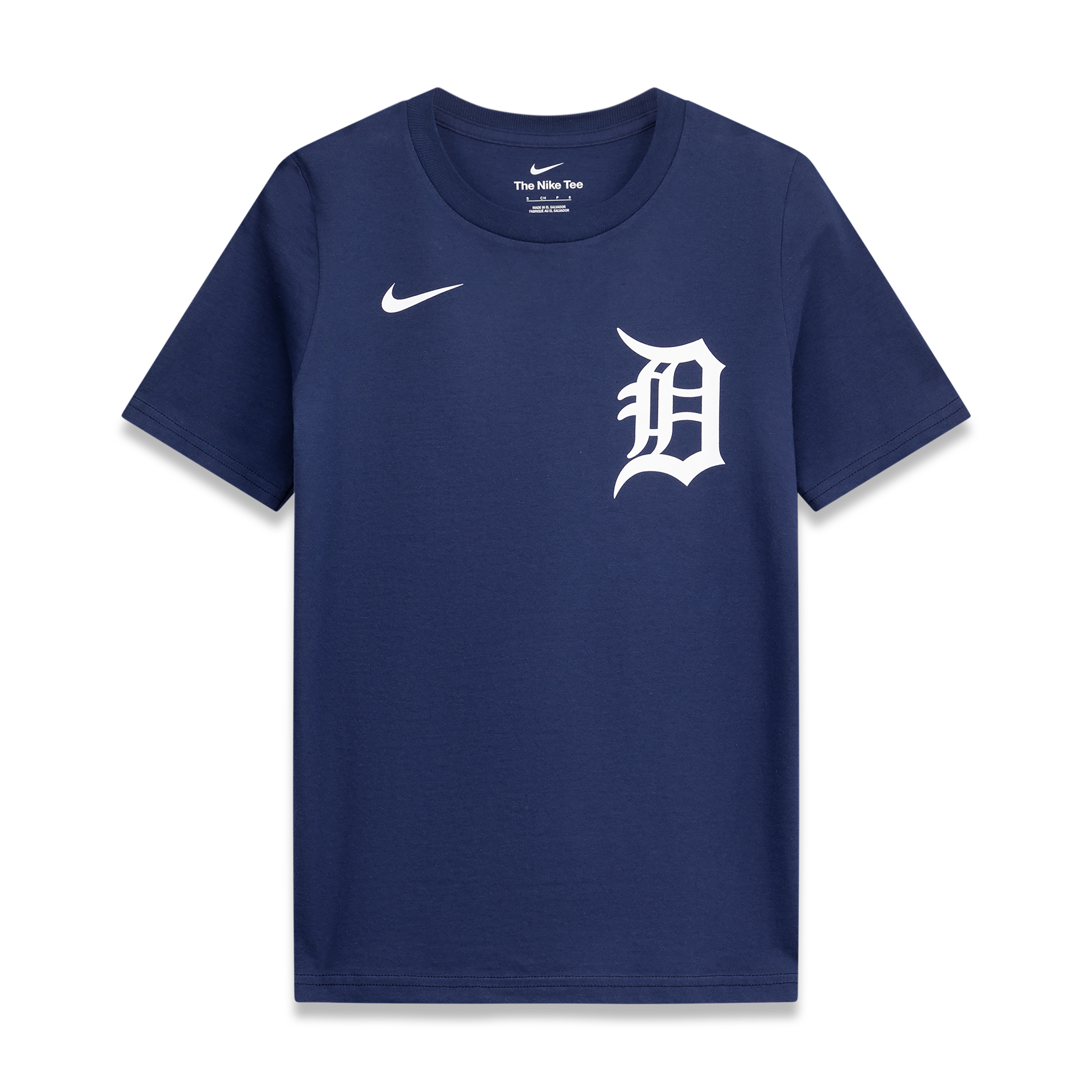 Nike Big Boys and Girls Tarik Skubal Navy Detroit Tigers Name Number T-Shirt - Navy