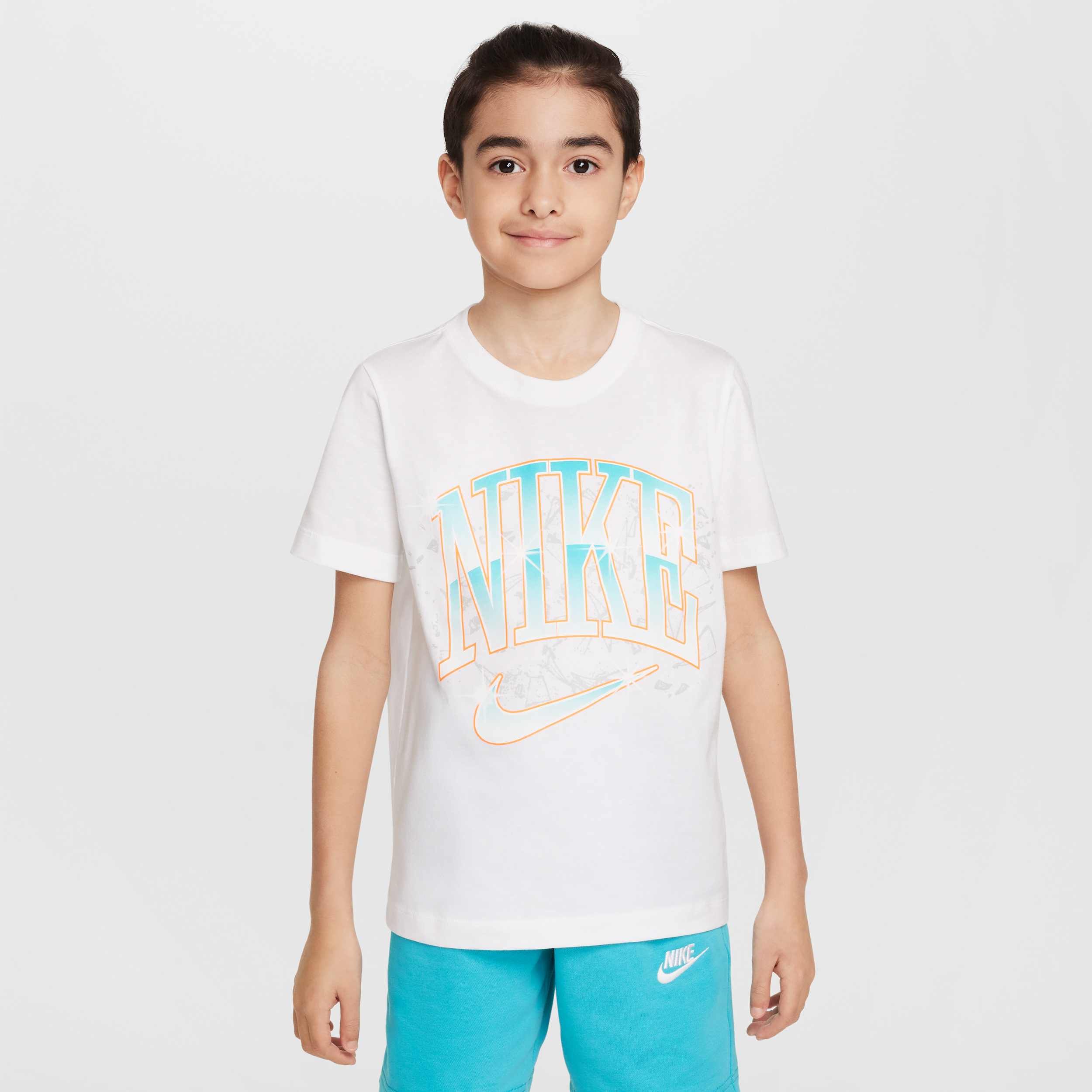 Nike Sportswear Big Kids' T-shirt In White