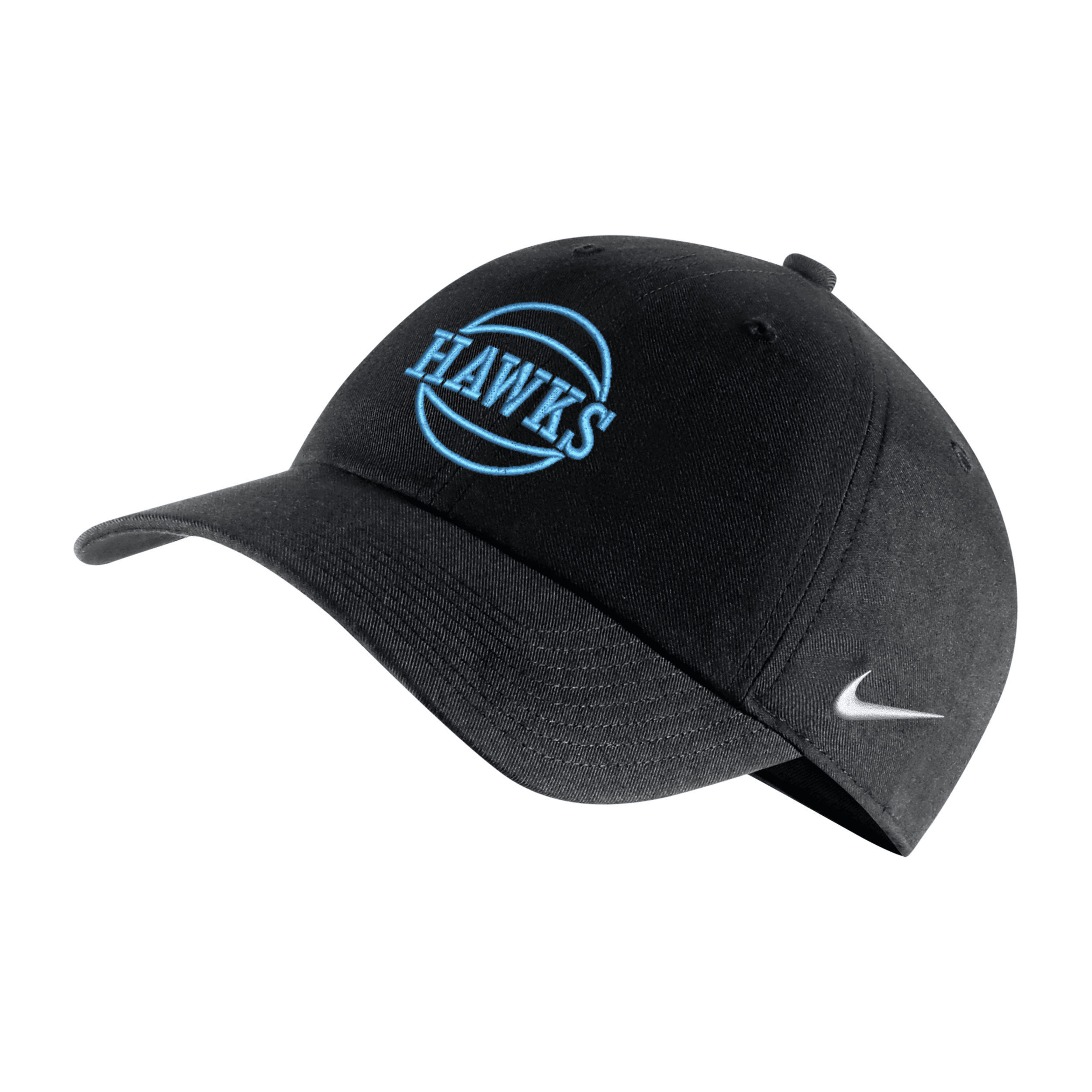 Nike Atlanta Hawks City Edition  Unisex Nba Adjustable Cap In Black
