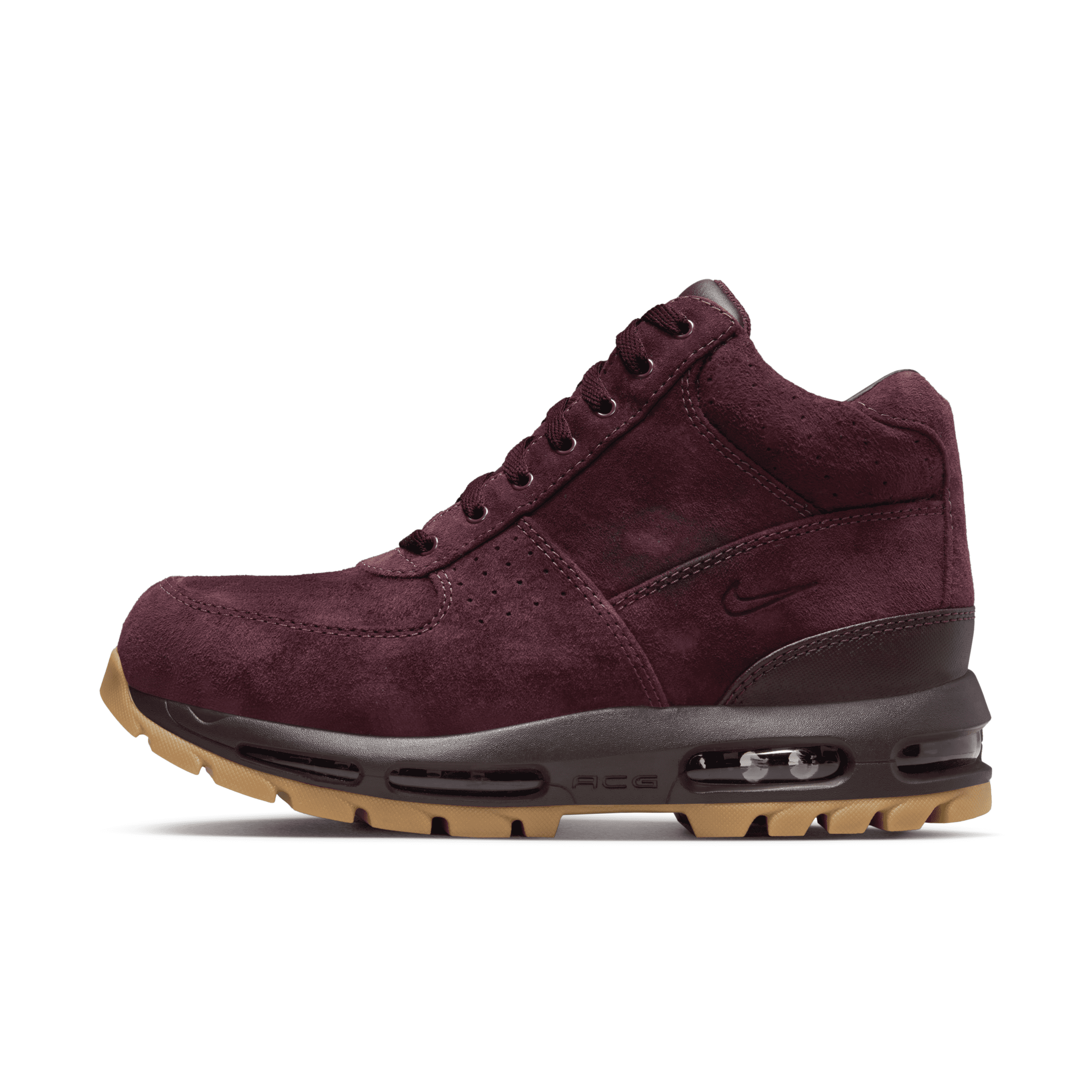 Shop Nike Men's Air Max Goadome Boots In Red