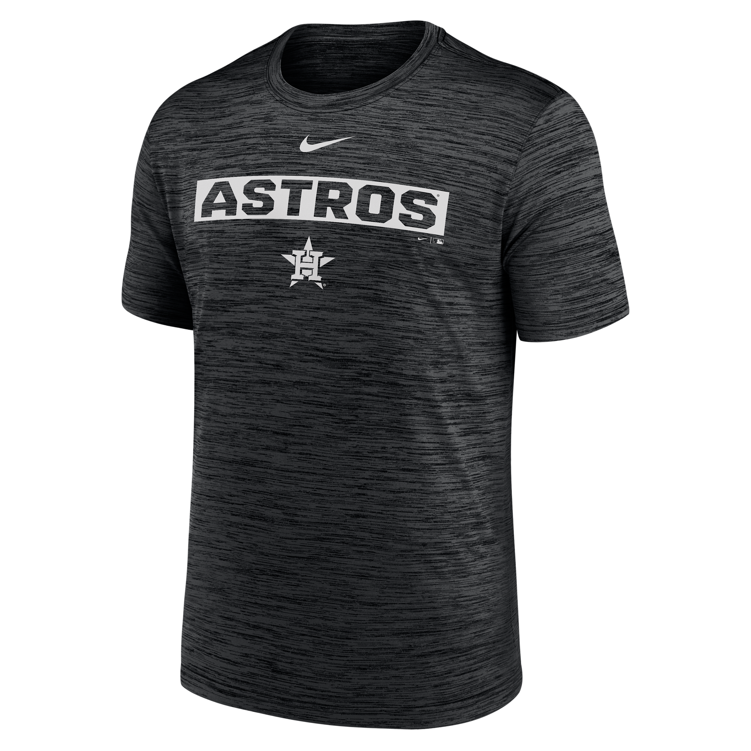 Houston Astros Velocity Nike Men's Dri-FIT MLB T-Shirt in Black | NKPQ00AHUS-RWH