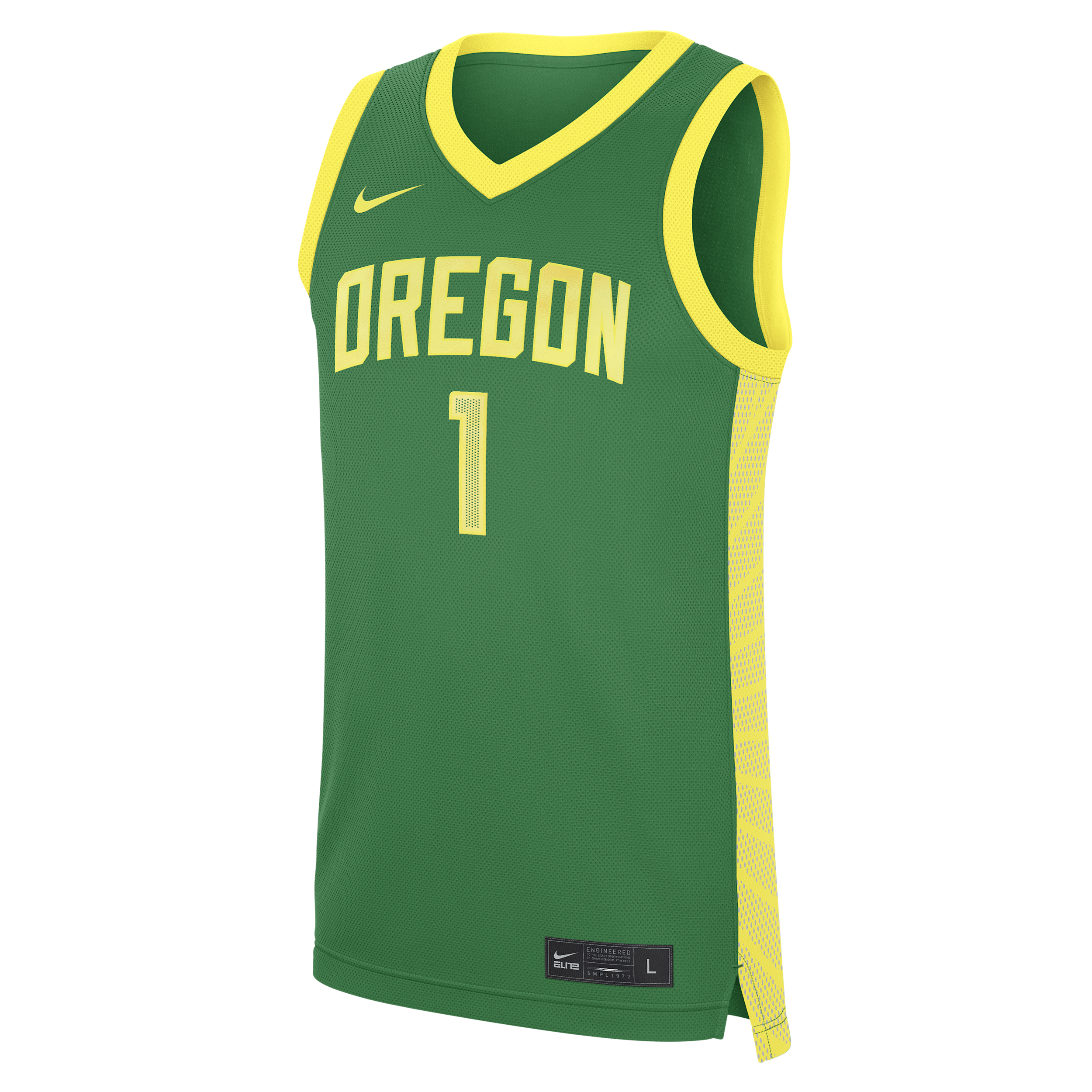 Oregon Replica Nike Men's College Basketball Jersey in Green | NCBJ0DANUON-VHA