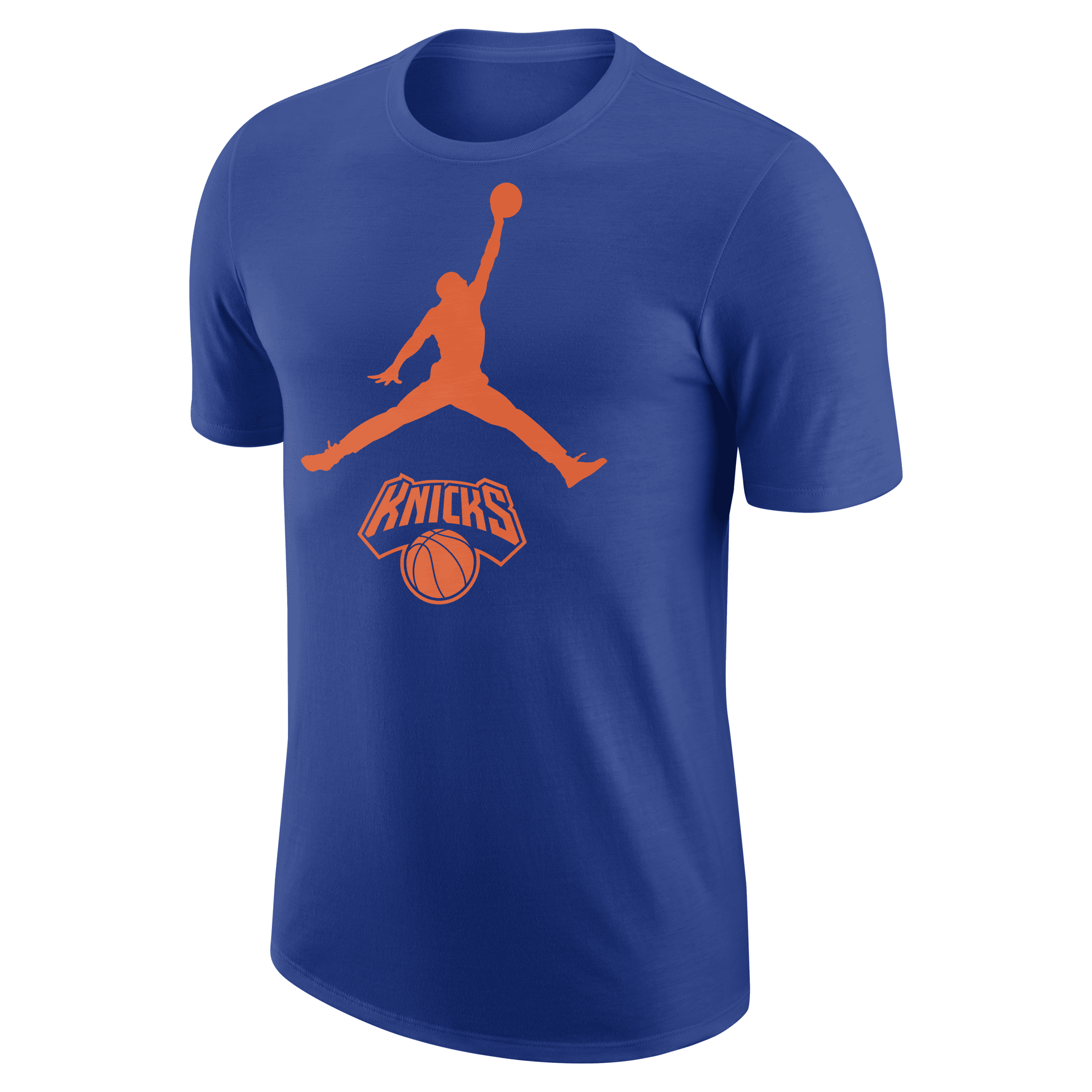Jordan Men's New York Knicks Essential  Nba T-shirt In Blue
