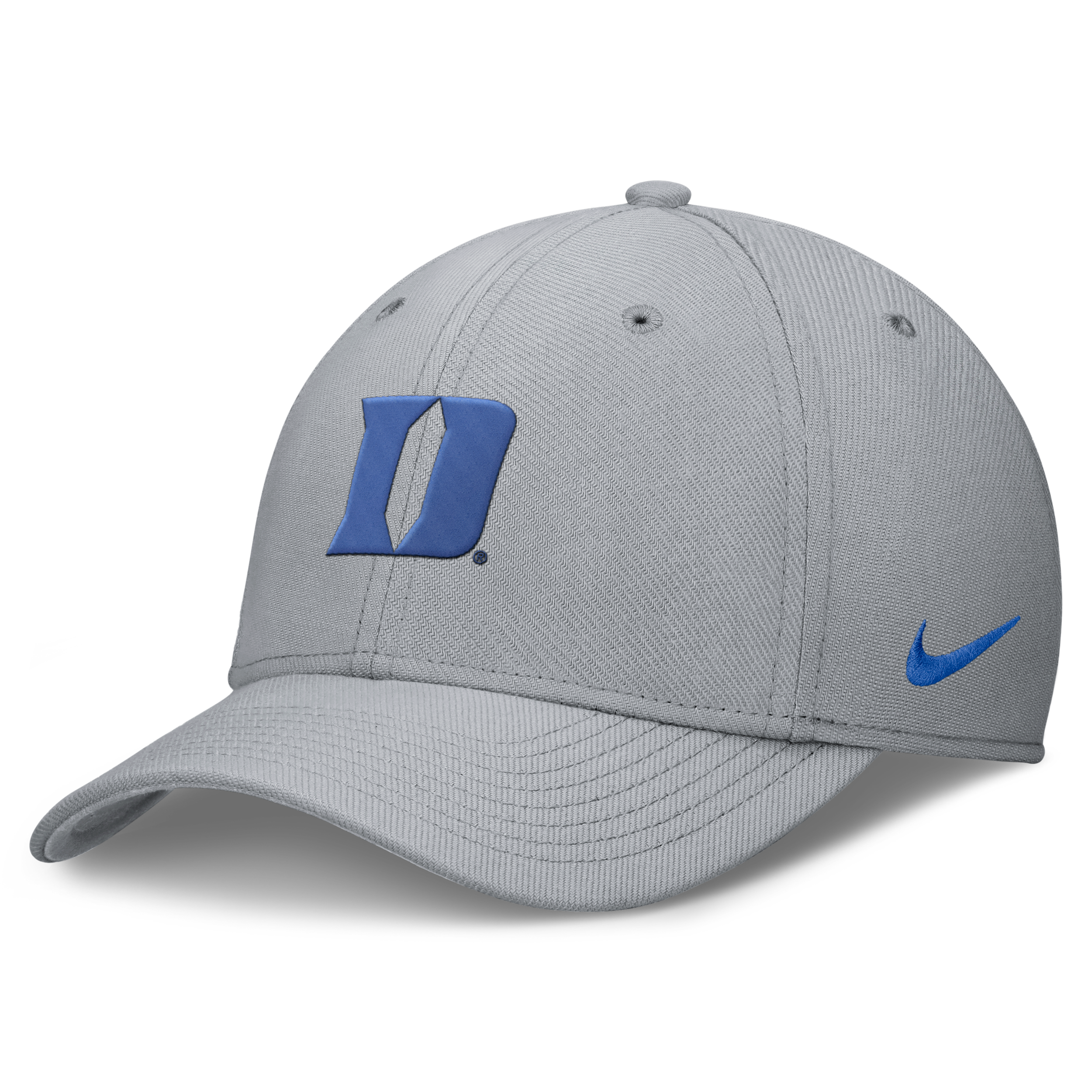 Duke Classic Nike Men's Dri-FIT College Hat in Grey | NC0301VDU-RY6