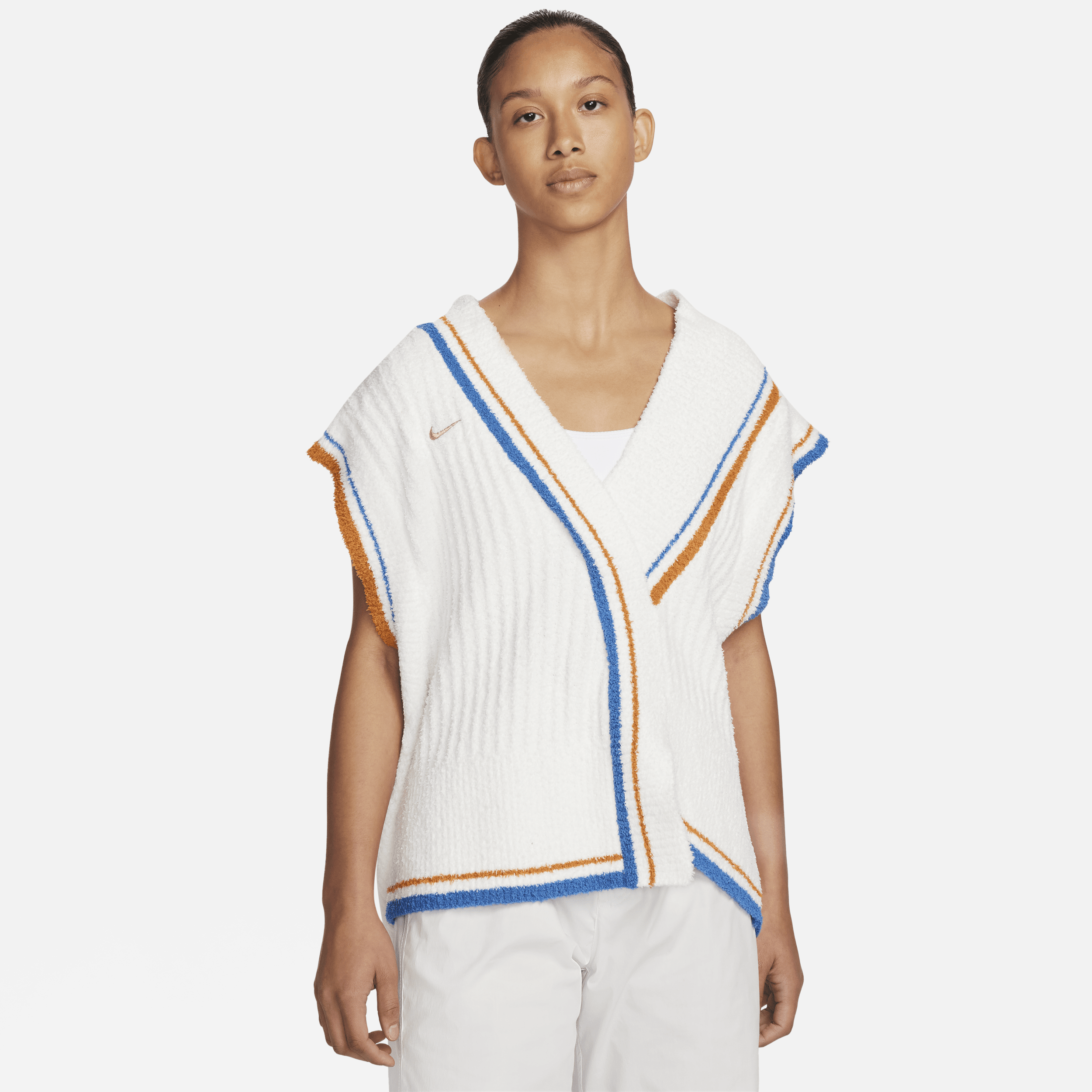 Shop Nike Women's  Sportswear Collection Knit Vest In White