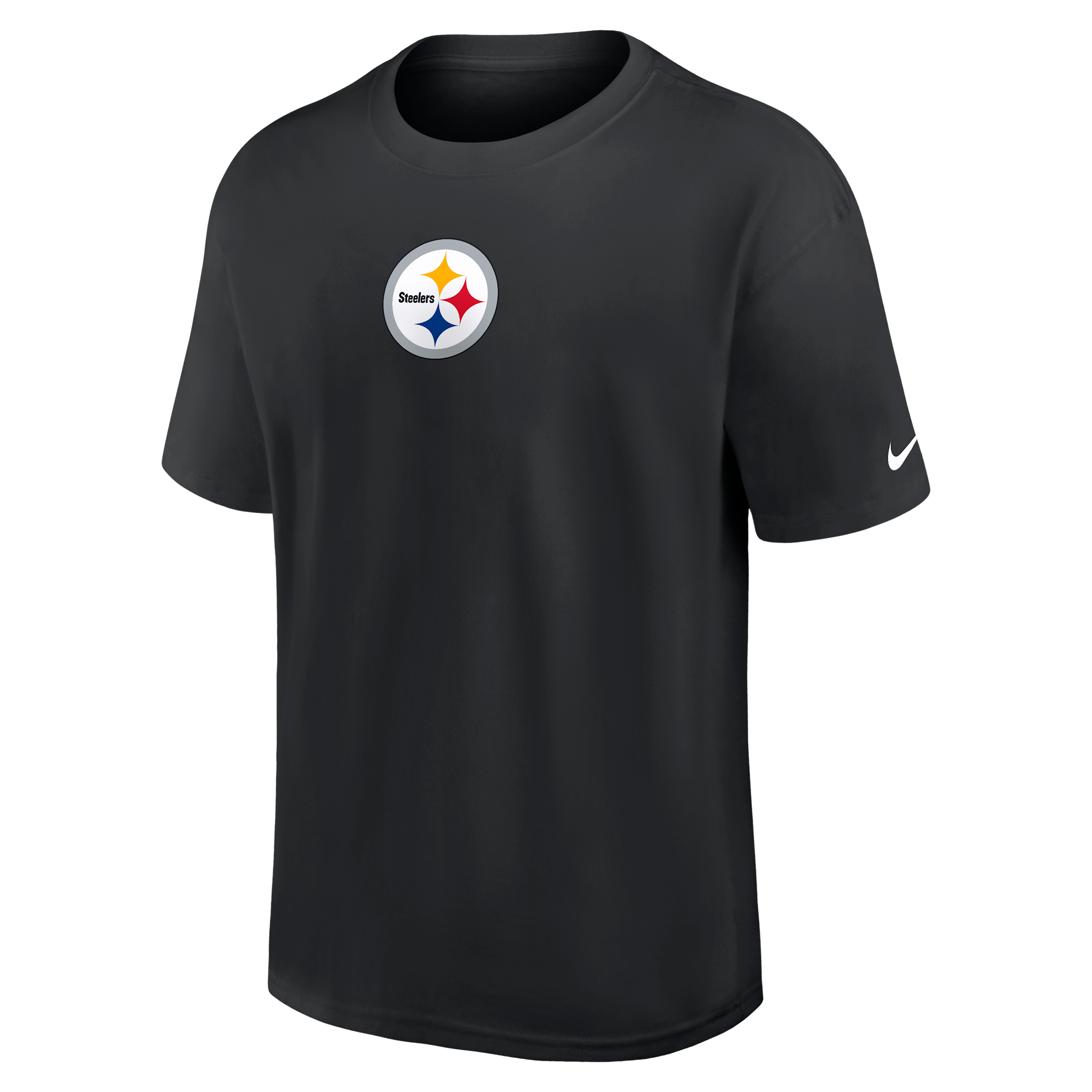 Nike Black Pittsburgh Steelers Dominate The Game Essential Max90 T-shirt In Black