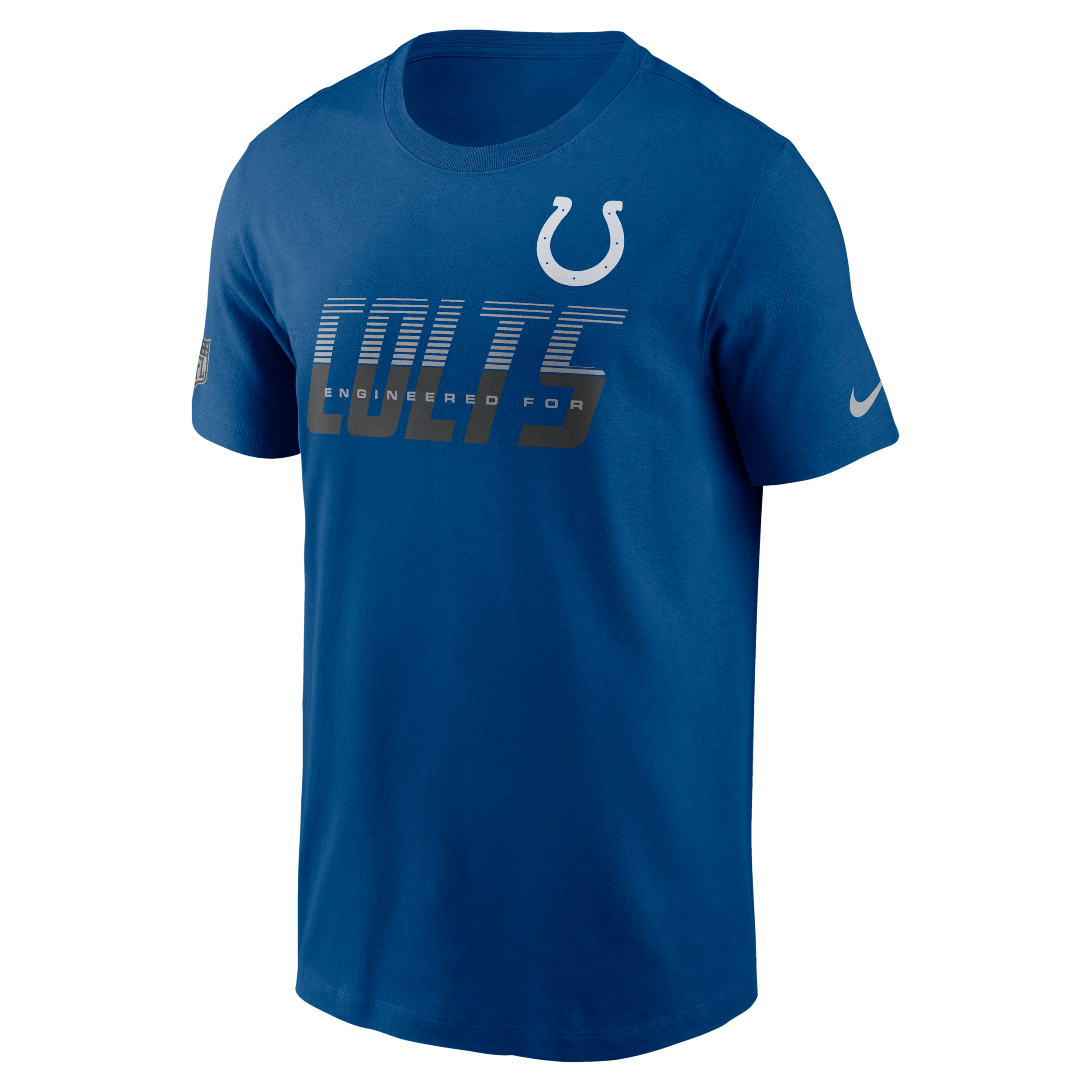 Indianapolis Colts Sideline Team Issue Nike Men's Dri-FIT NFL T-Shirt in Blue | 02ET4LB98-TF9