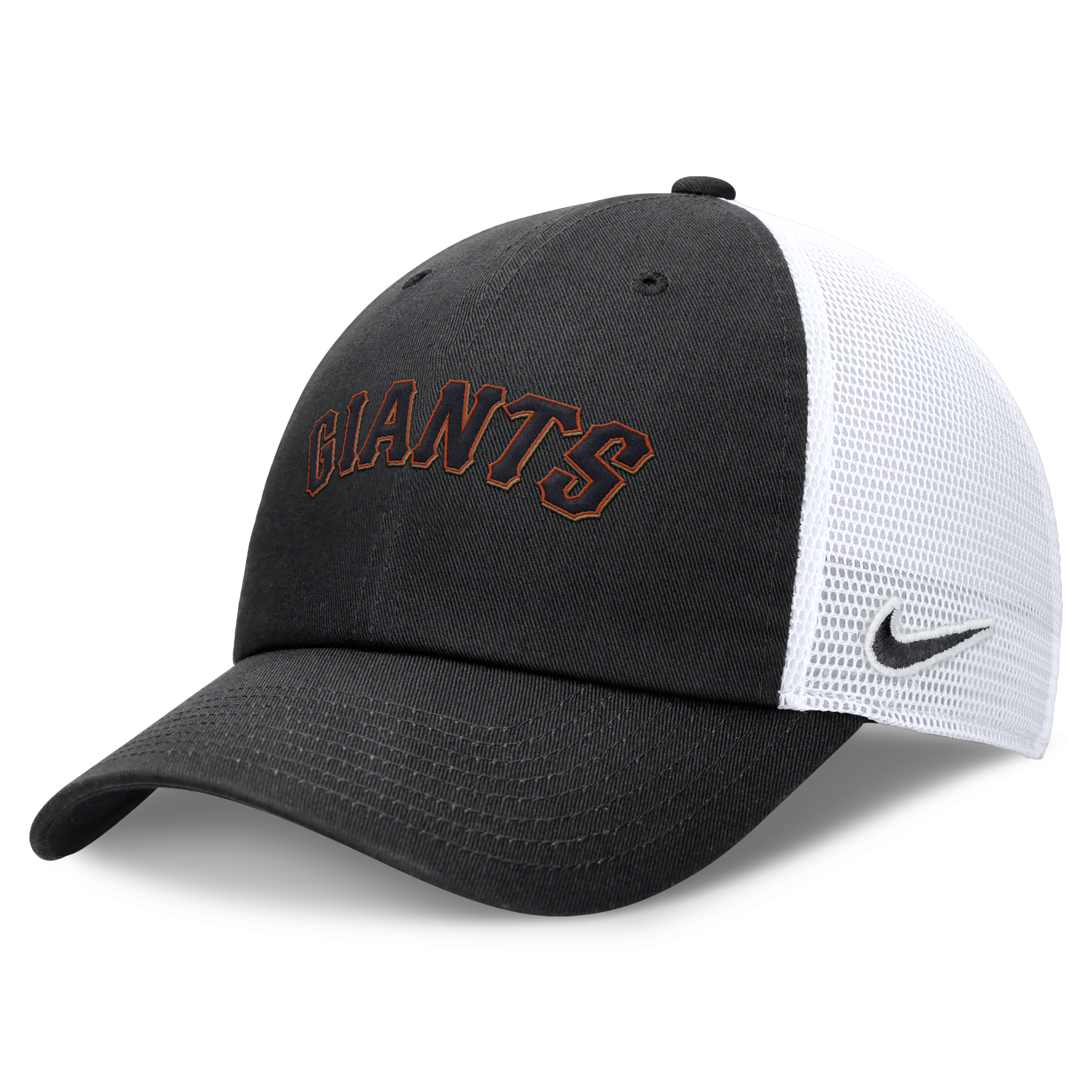 Shop Nike San Francisco Giants Evergreen Wordmark Club  Men's Mlb Adjustable Hat In Black