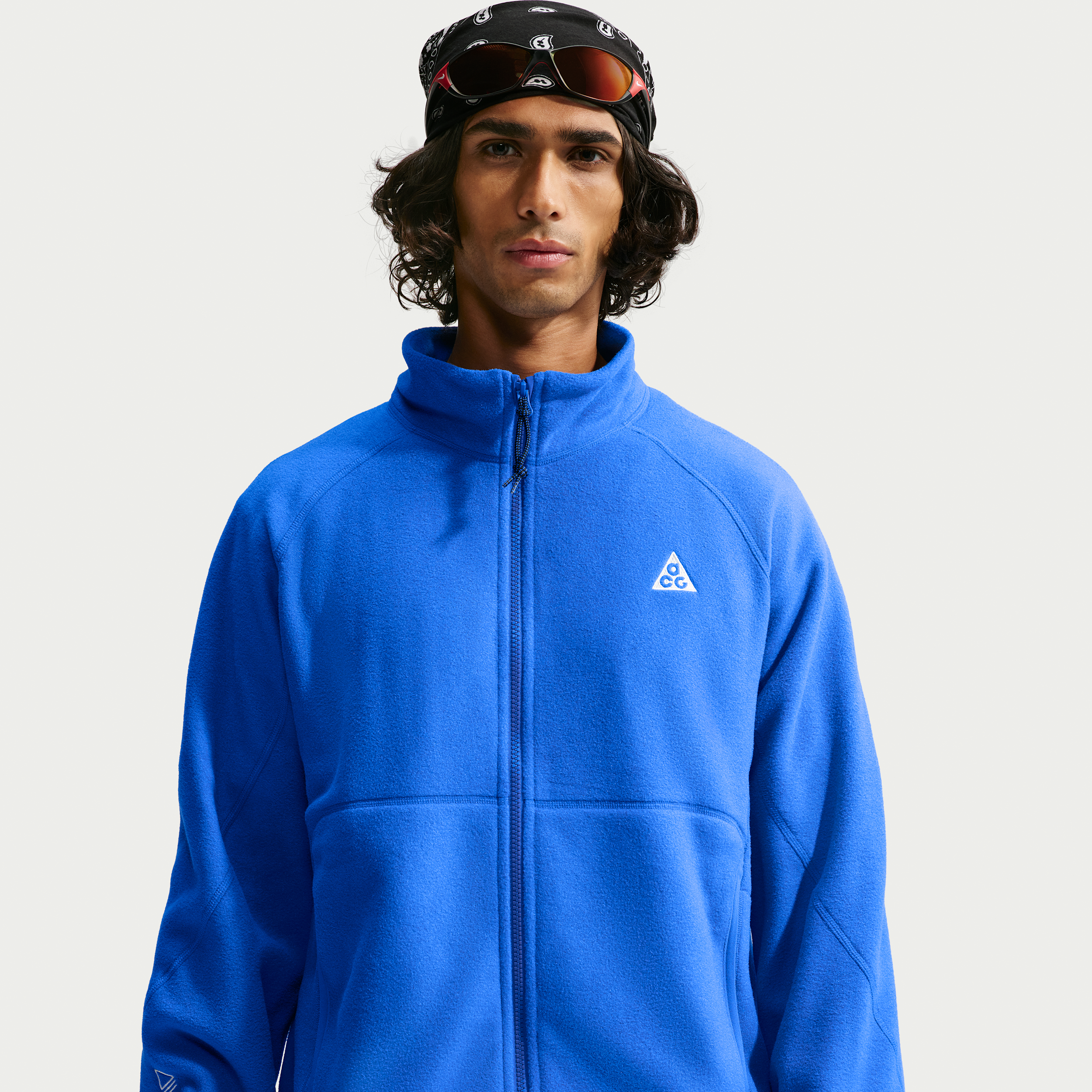 Nike Men's Acg "wolf Tree" Full-zip Jacket In Blue