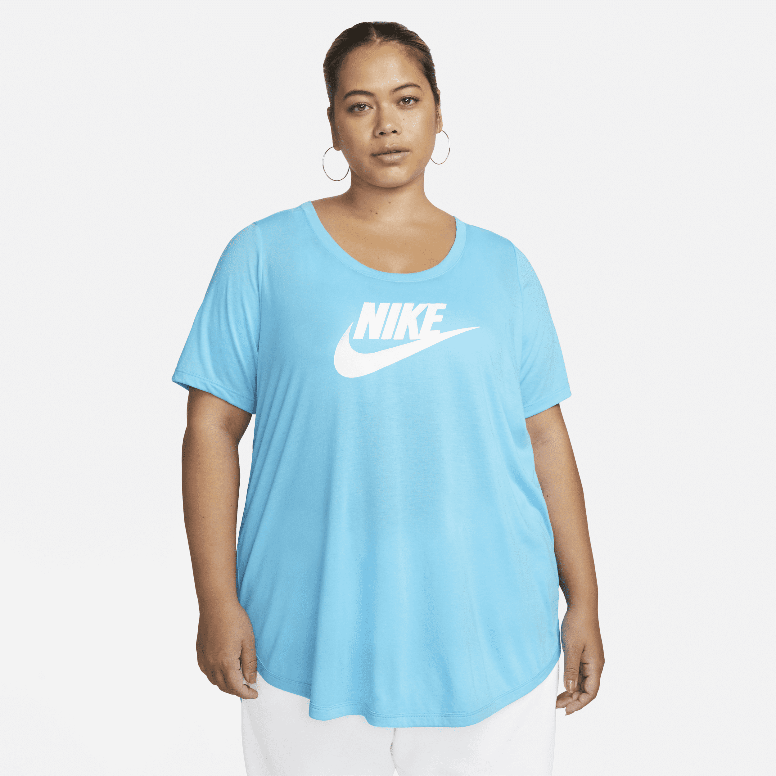 Nike Women's  Sportswear Essential Tunic (plus Size) In Blue
