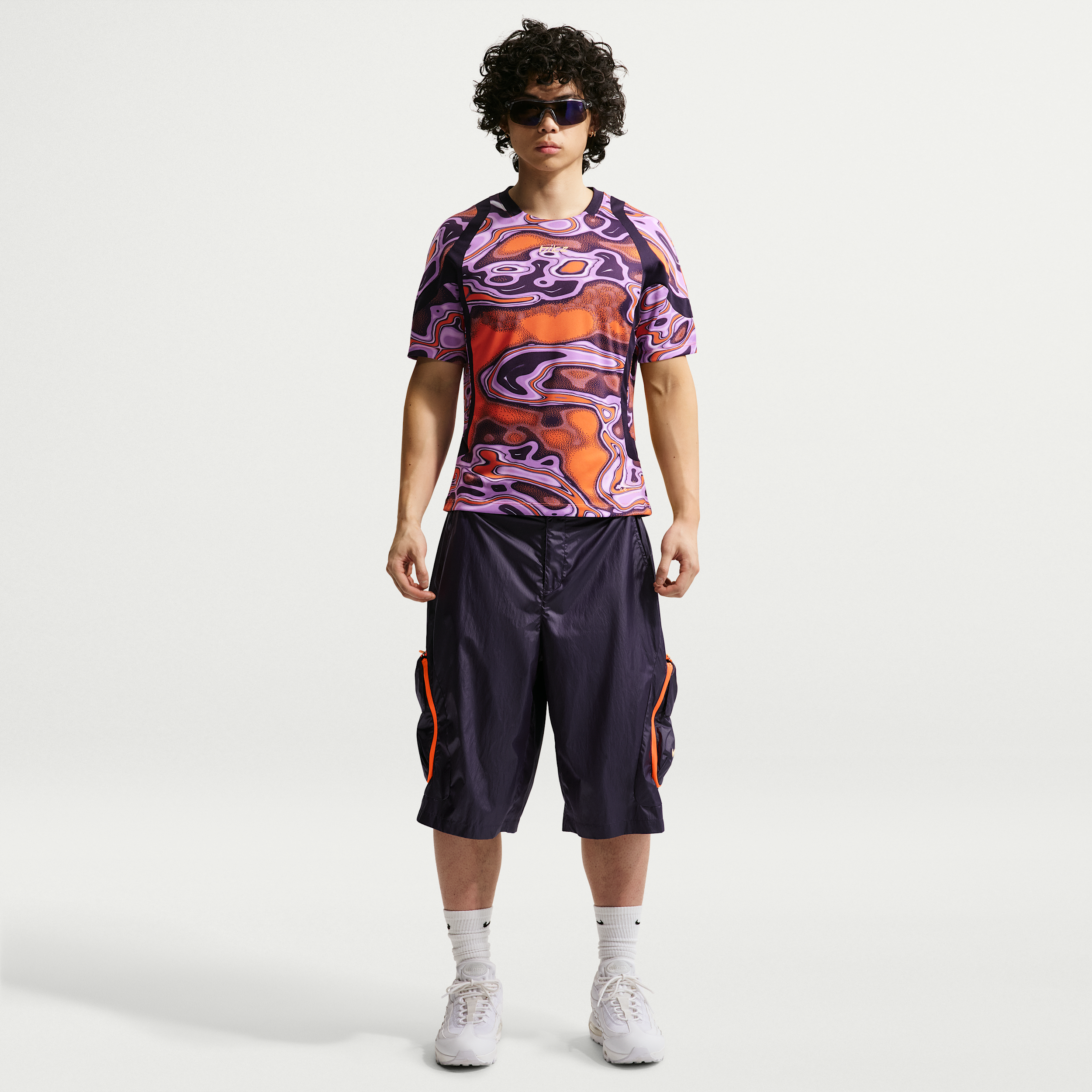 Nike Men's Project F.R.O.G. Woven Pod Cargo Shorts in Purple | IF1292-525