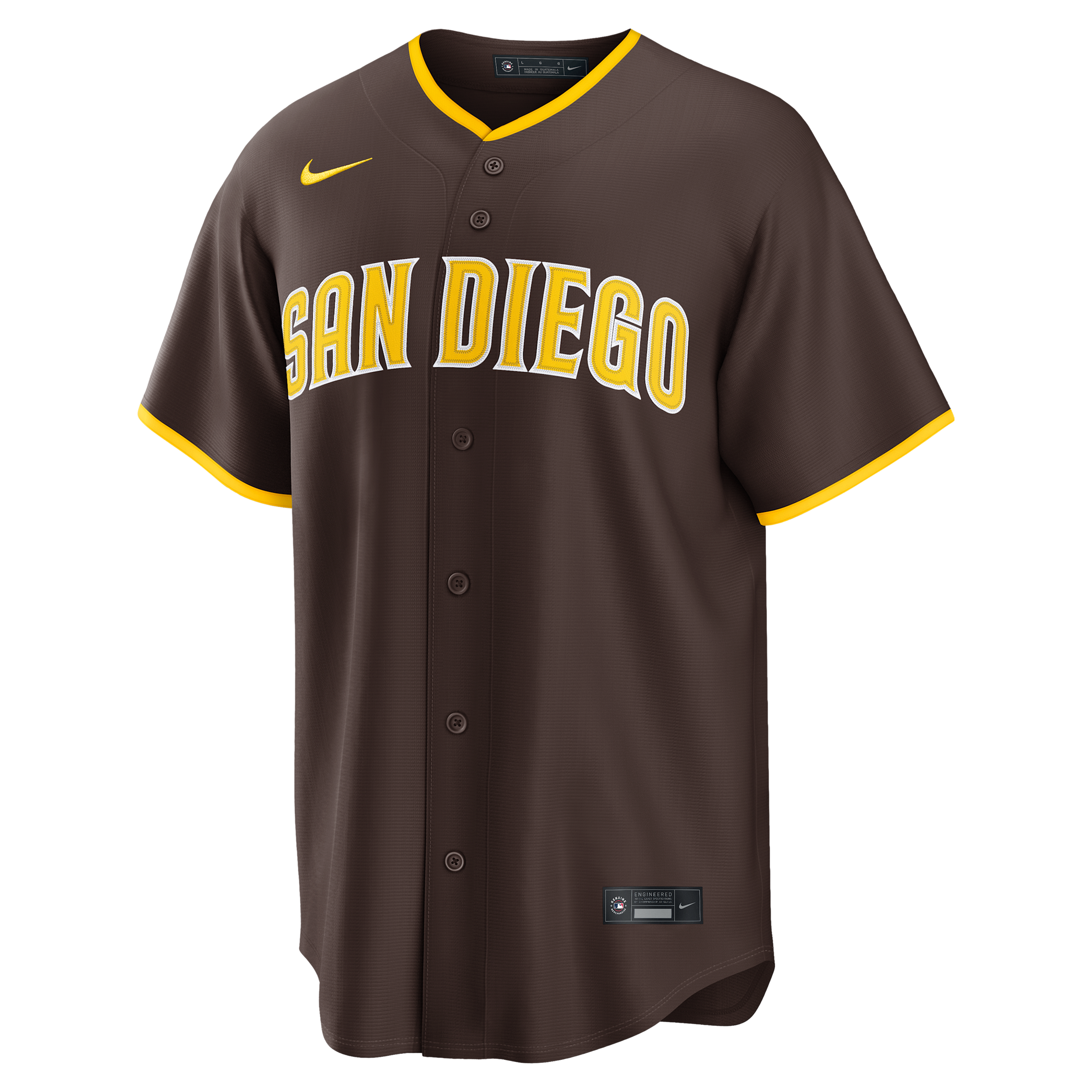 Jackson Merrill San Diego Padres Nike Men's MLB Replica Jersey in Brown | RP26PYRDPY9-DA9