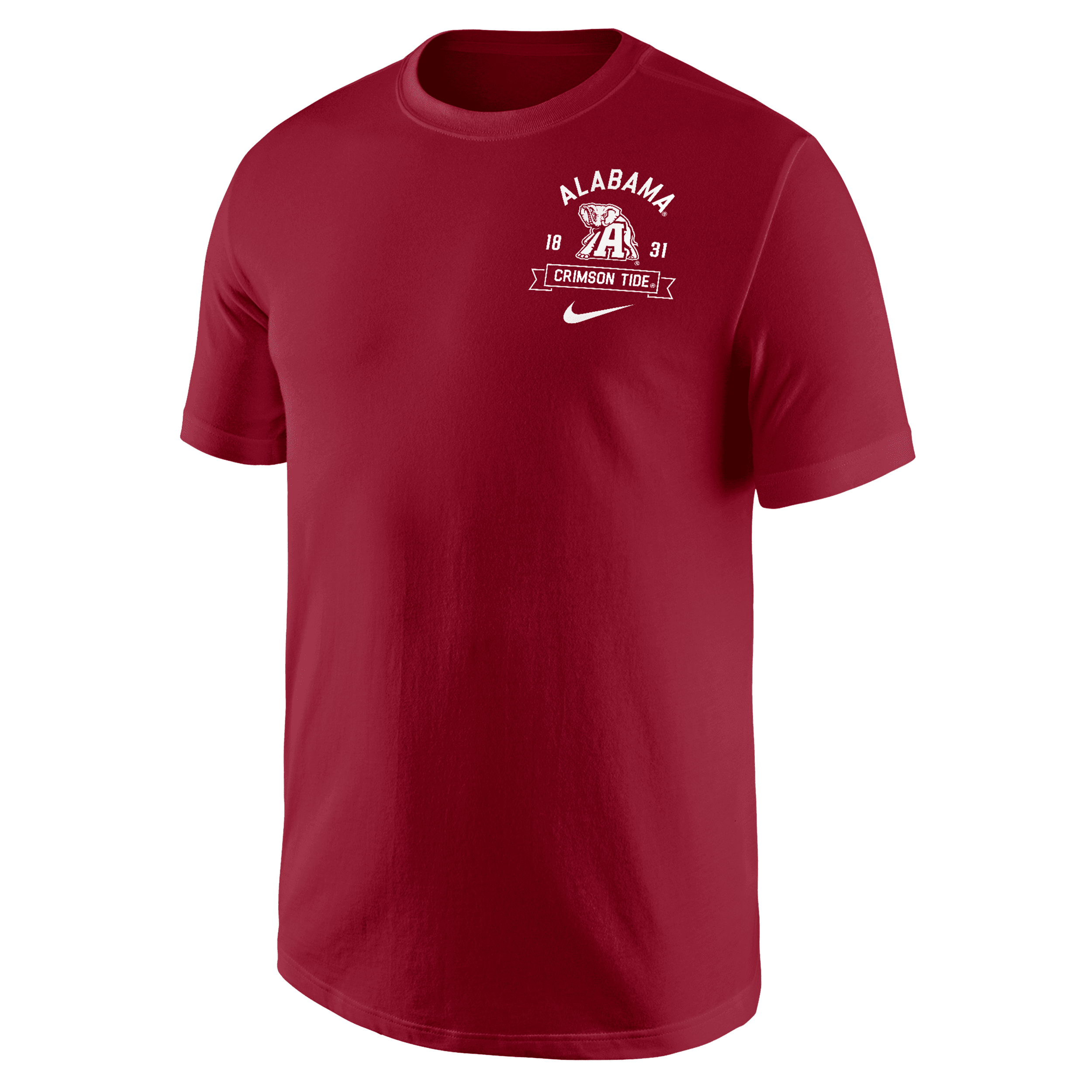 Nike Alabama  Men's College Max90 T-shirt In Red
