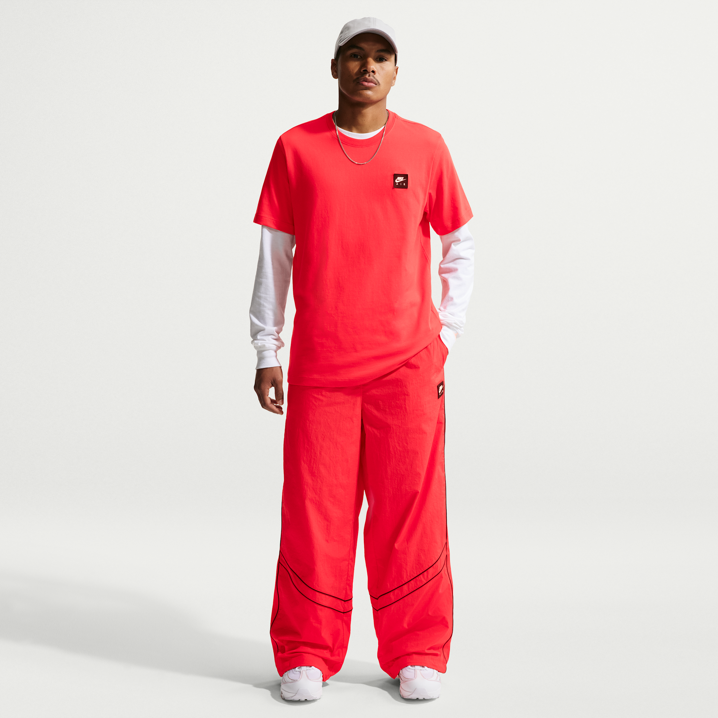 Nike Men's Air Track Pants in Red | IF1306-696