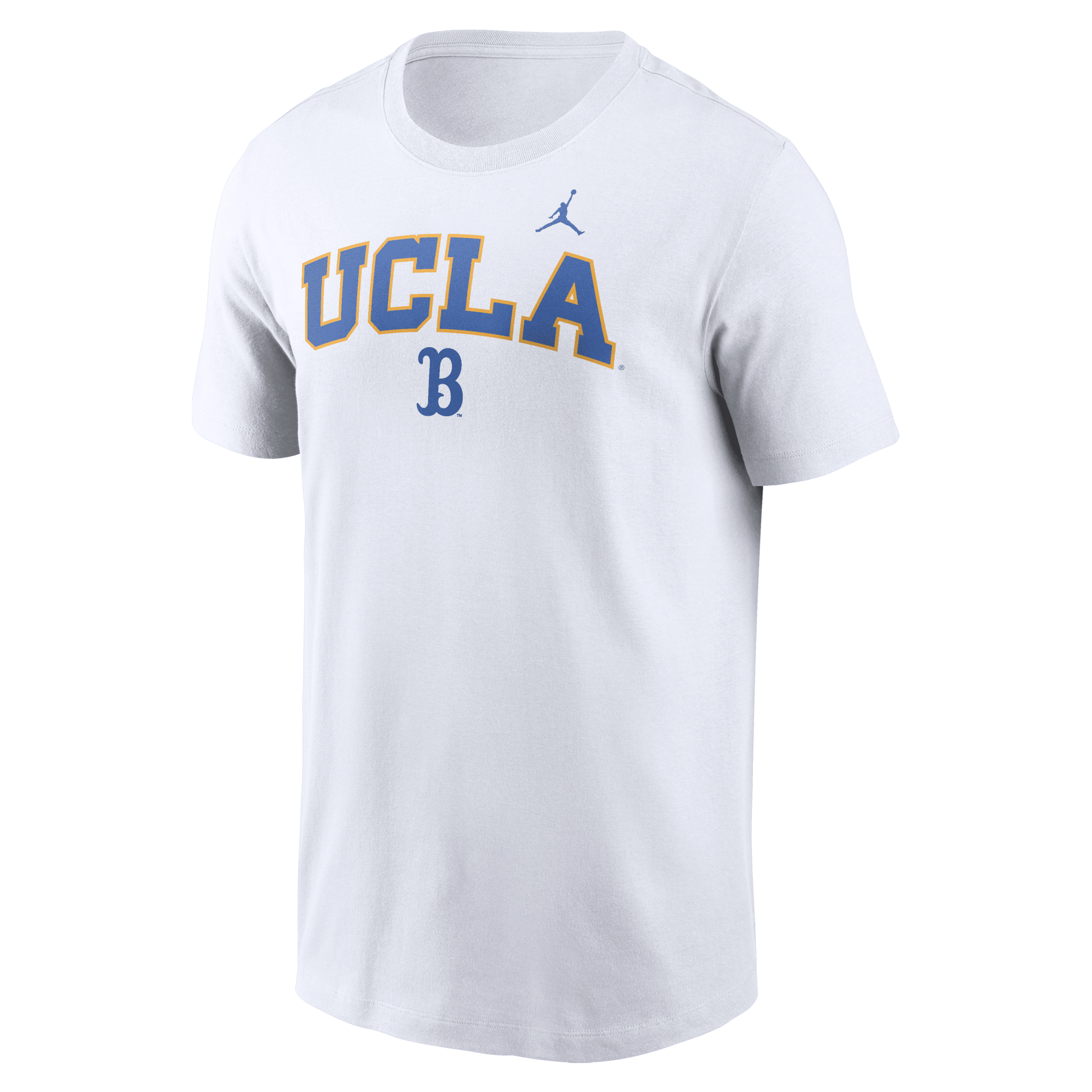 Jordan Men's White Ucla Bruins Blitz 2-hit T-shirt In White