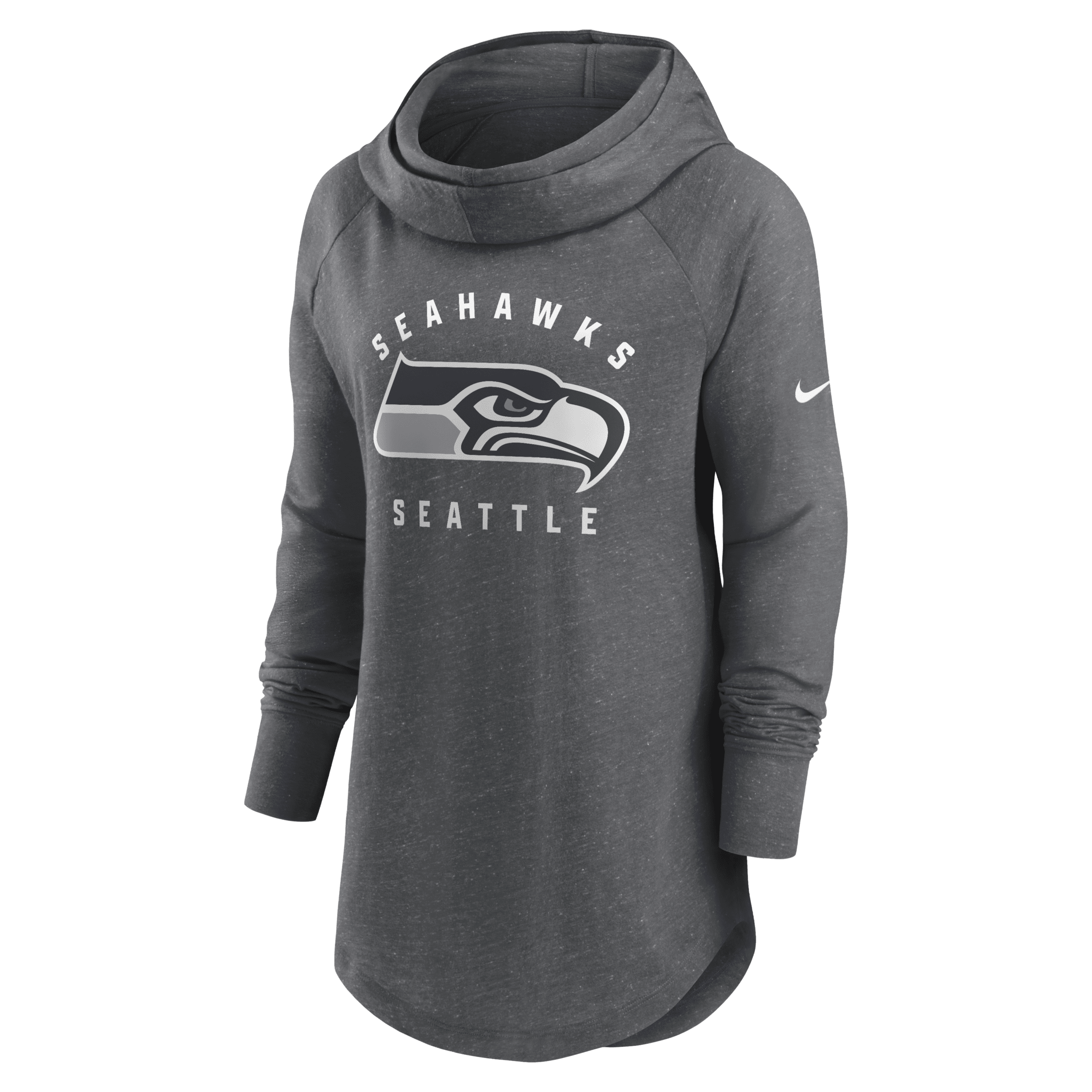 Shop Nike Women's Team (nfl Seattle Seahawks) Pullover Hoodie In Grey