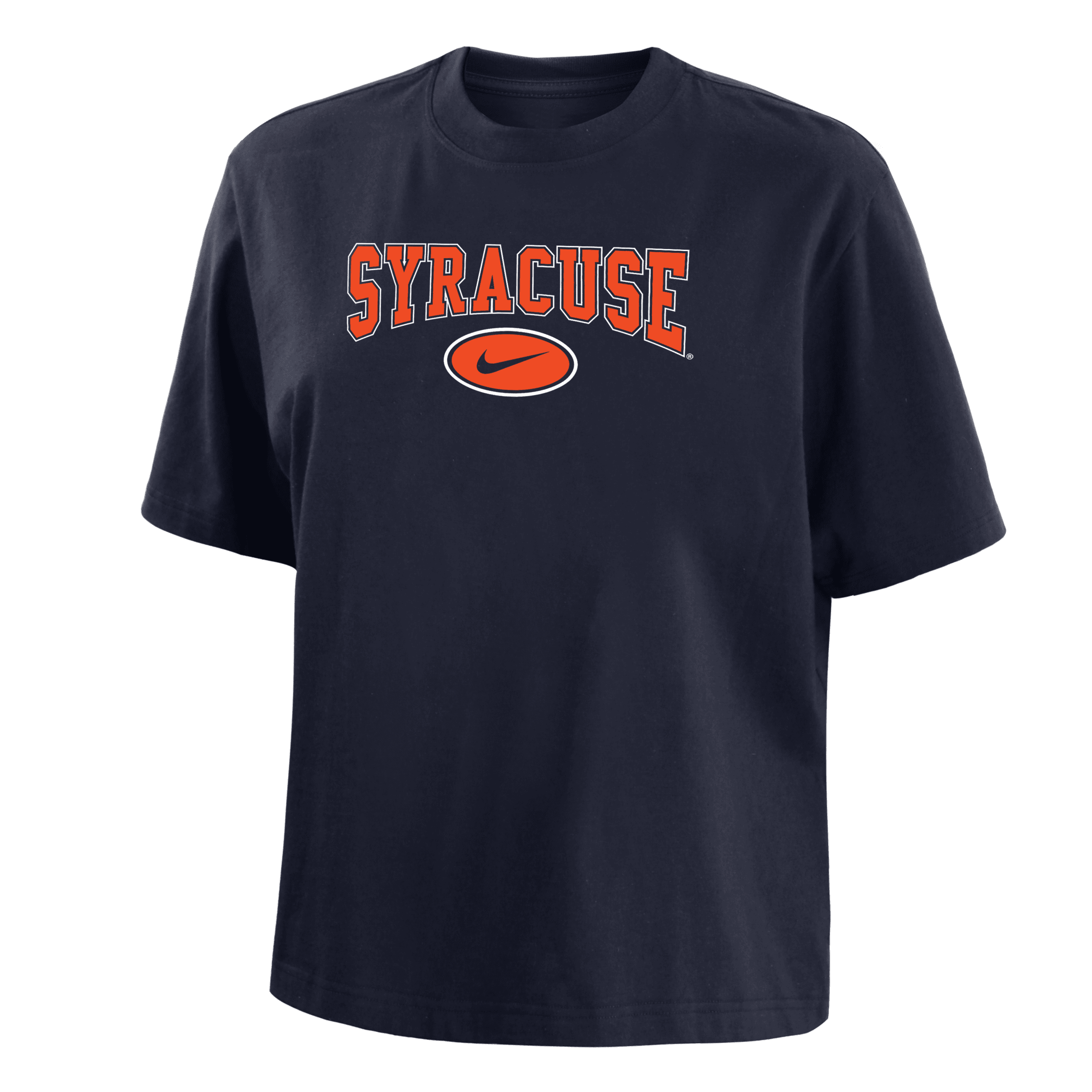 Nike Syracuse  Women's College Boxy T-shirt In Blue