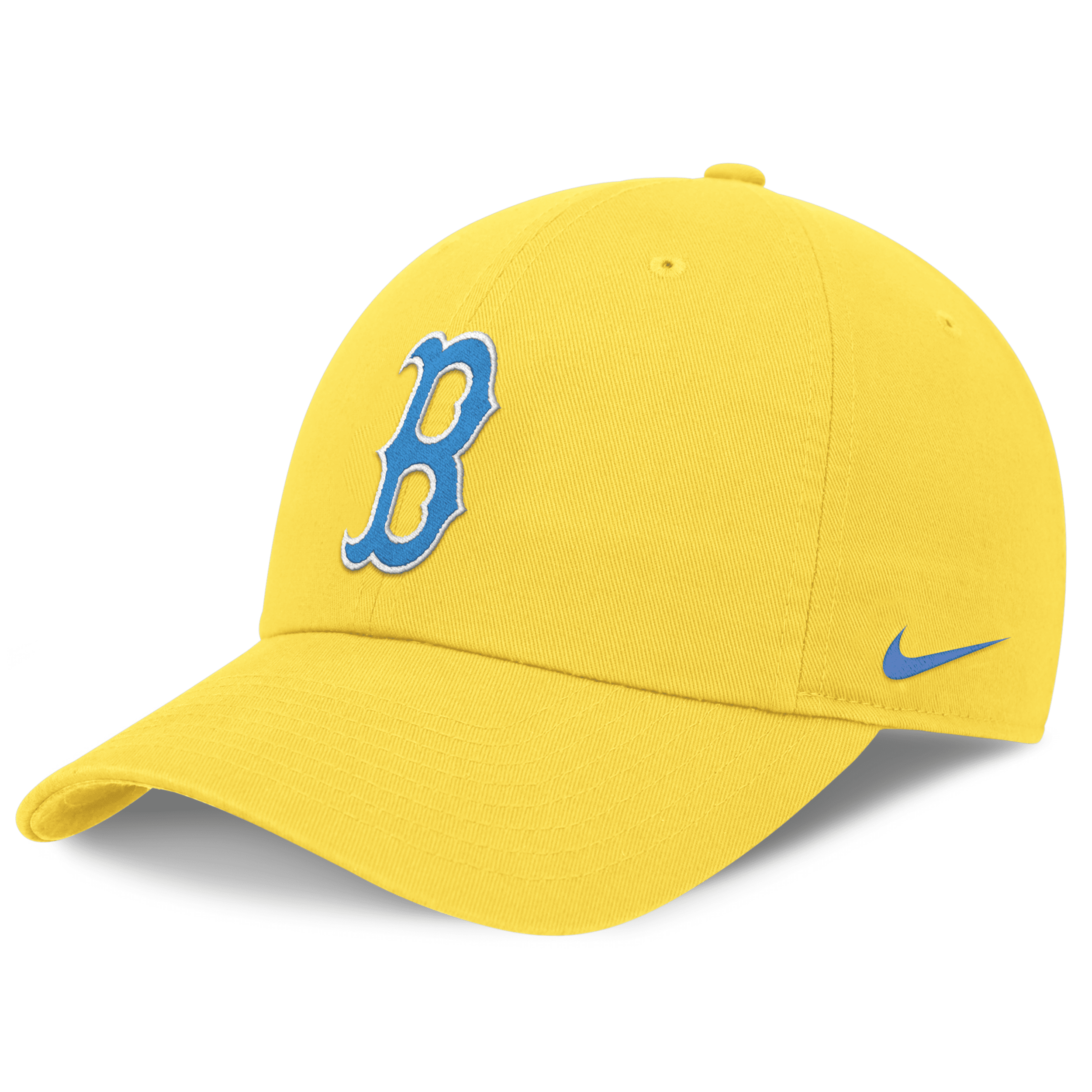 Nike Boston Red Sox City Connect Club  Unisex Mlb Adjustable Hat In Yellow