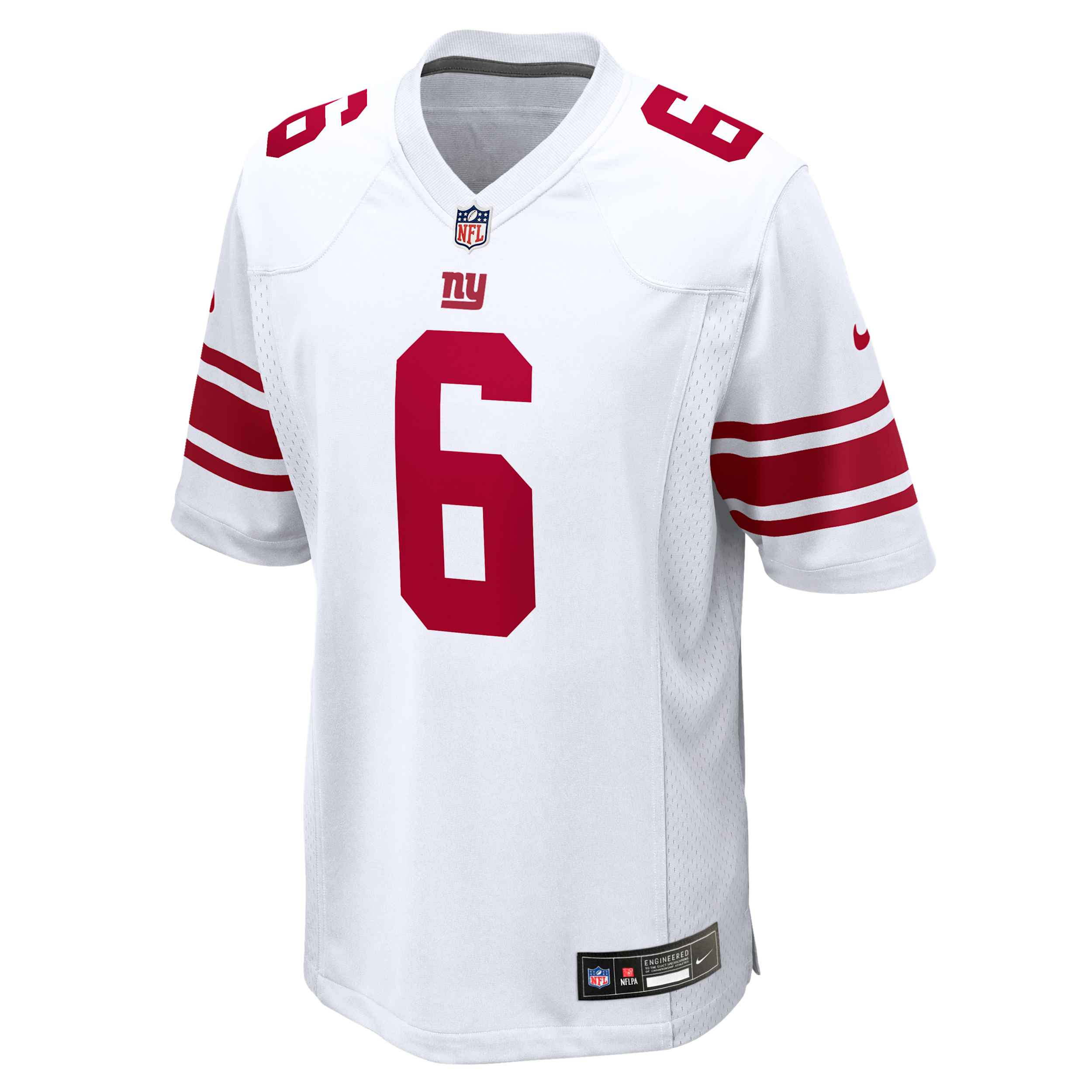 Jaxson Dart New York Giants Nike Men's NFL Game Jersey in White | 67NMNGGR8IF-012