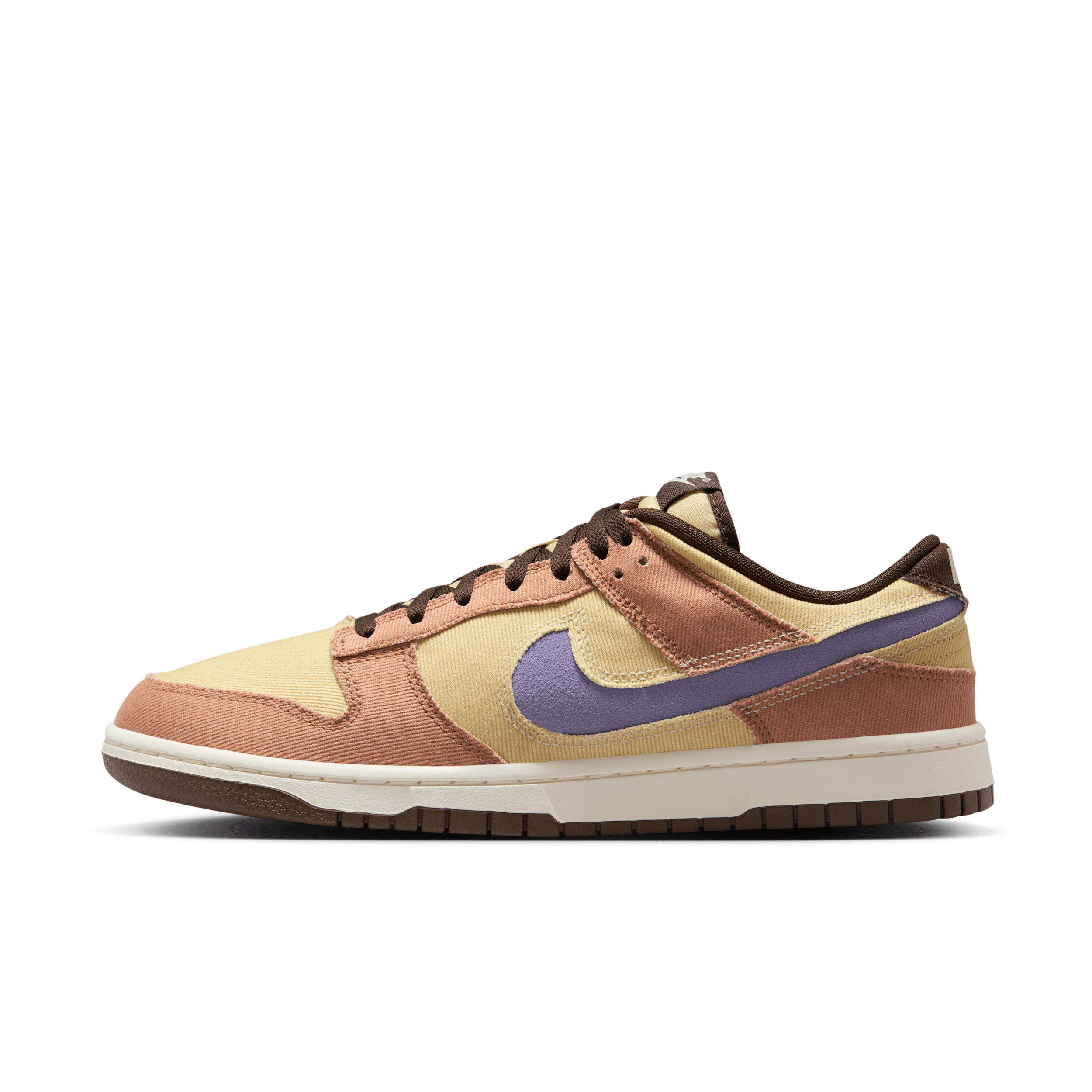 Nike Dunk Low Retro Sneakers In Brown