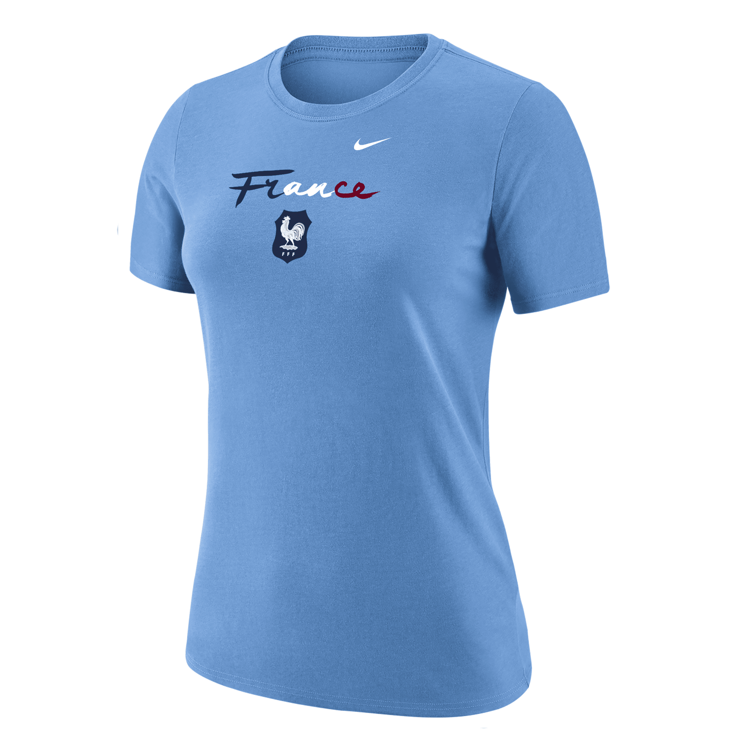Nike Fff  Women's Soccer T-shirt In Blue