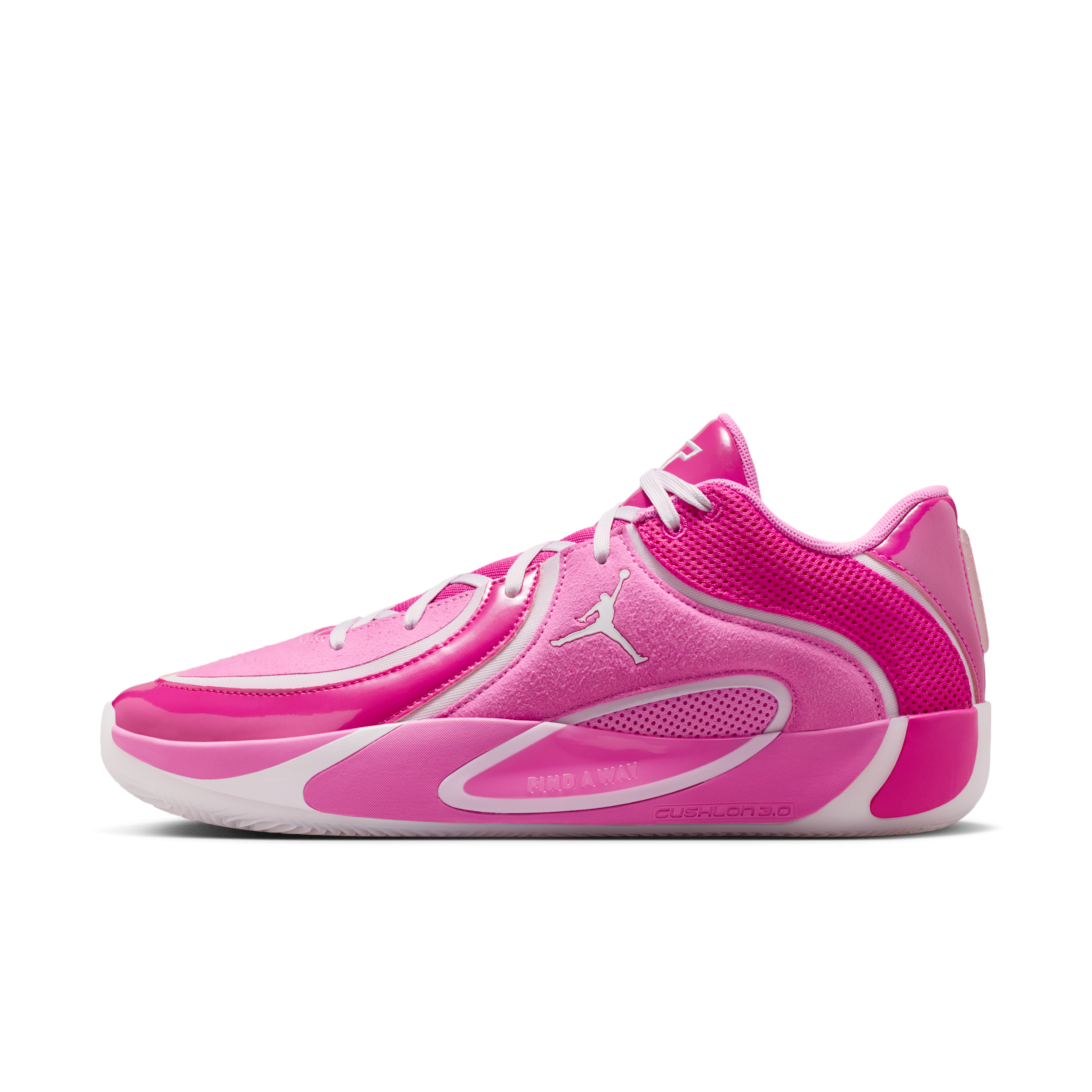 Jordan Tatum 4 'Smoothie' Basketball Shoes, Men's, M13/W14.5, China Rose/Regal Pink/Active Pink