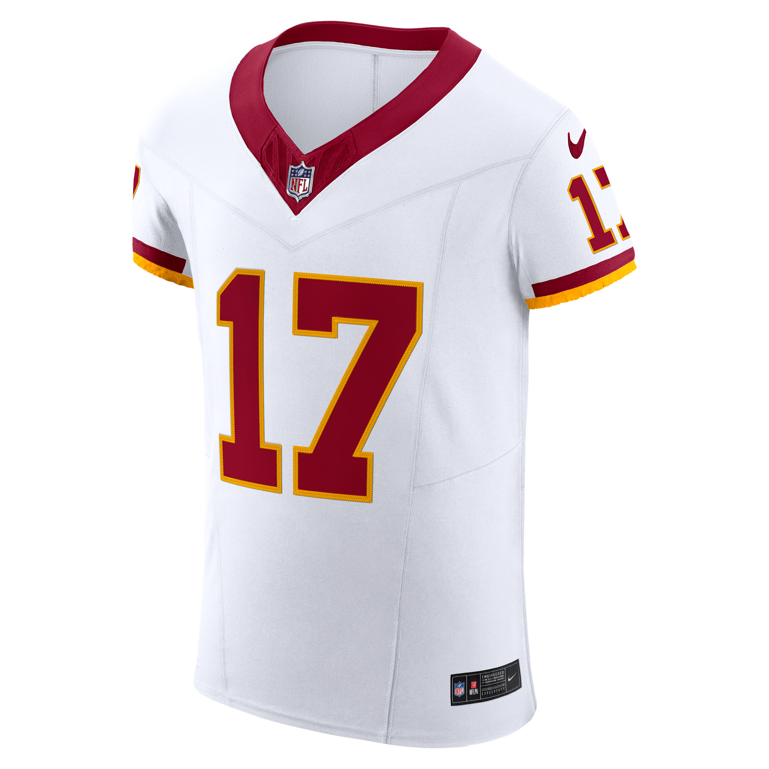 Nike Men's Terry McLaurin White Washington Commanders Alternate 2 Super Bowl Era Vapor F.u.s.e. Elite Jersey - White