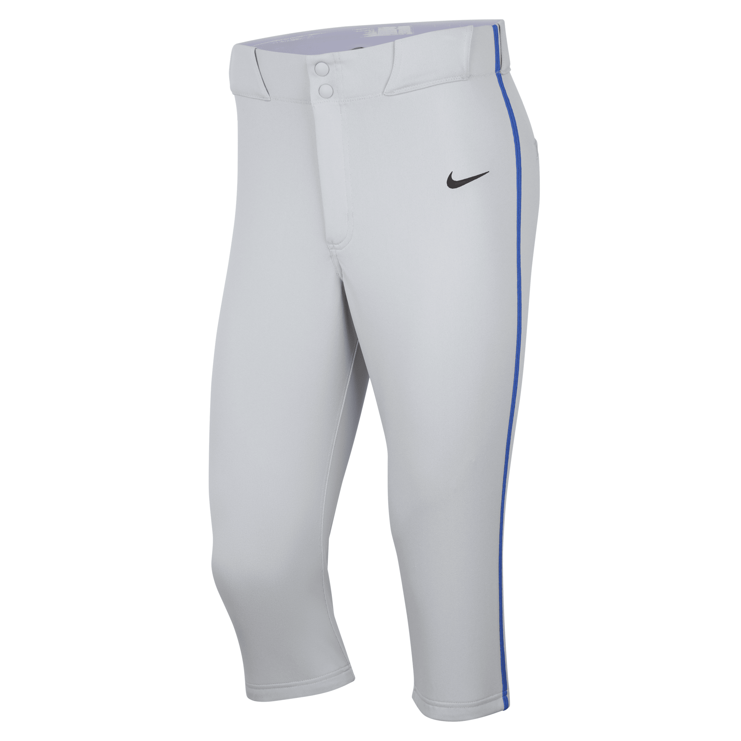 Nike Men's Vapor Select 2 High Piped Baseball Pants In Grey