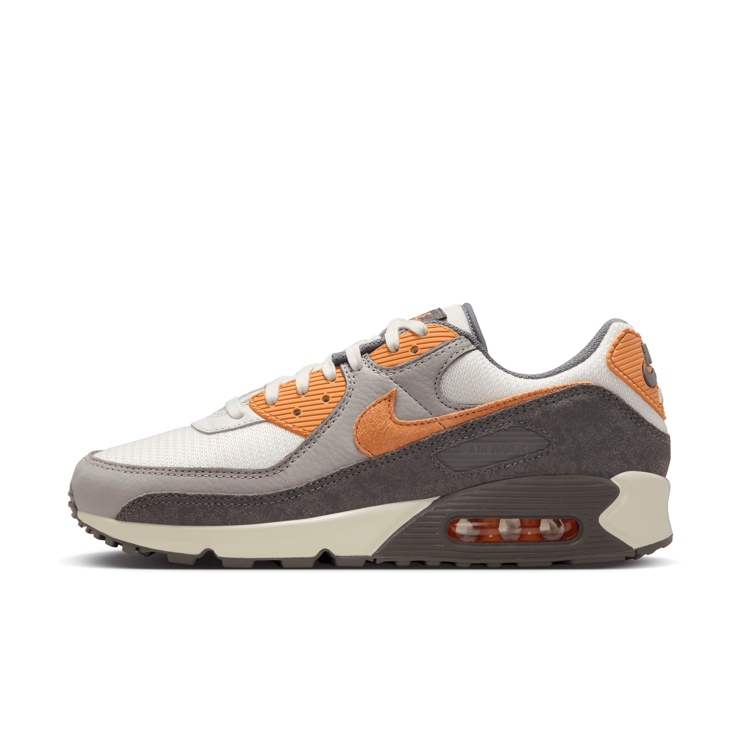 Nike Air Max 90 Premium Sneaker In Gray