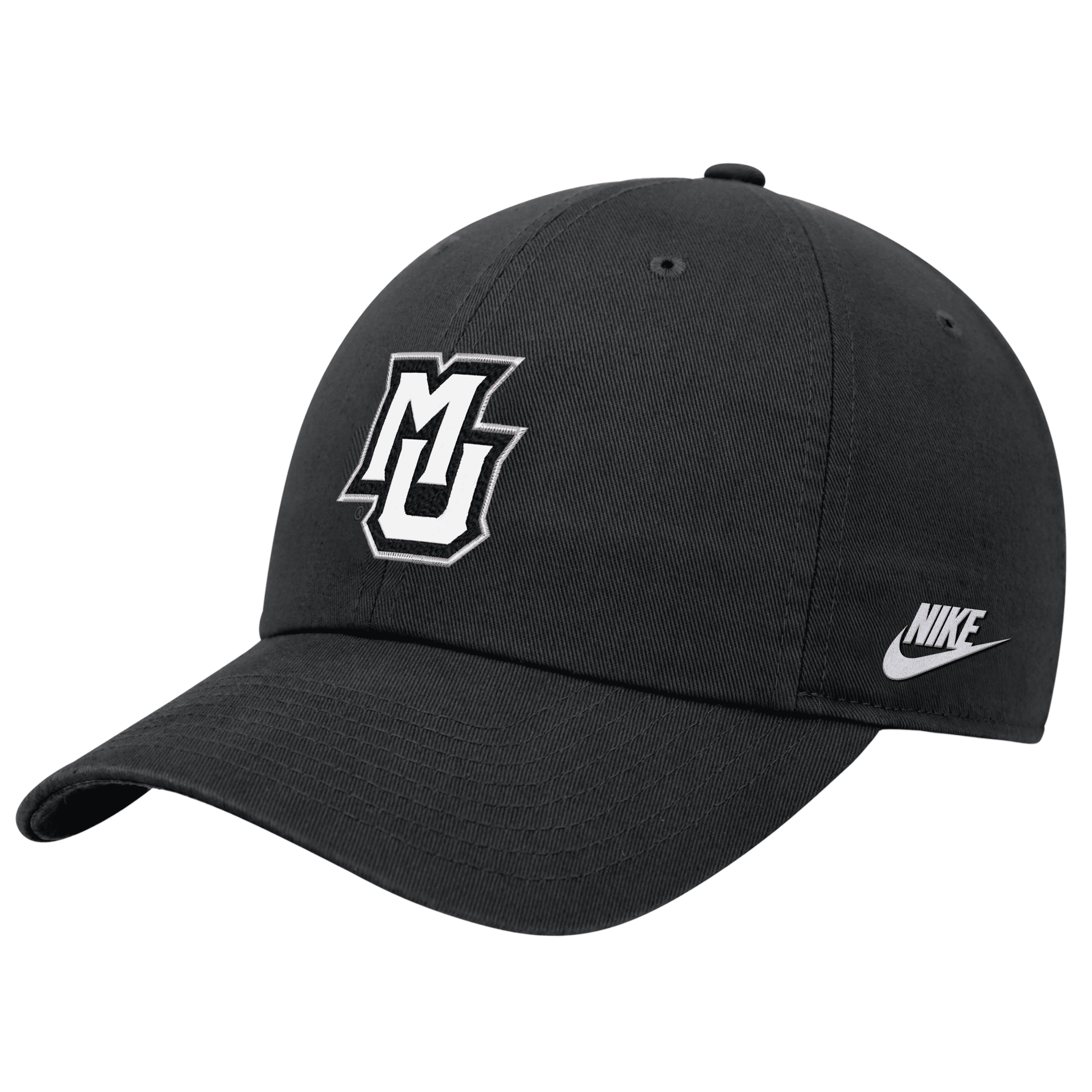 Shop Nike Marquette  Unisex College Cap In Black