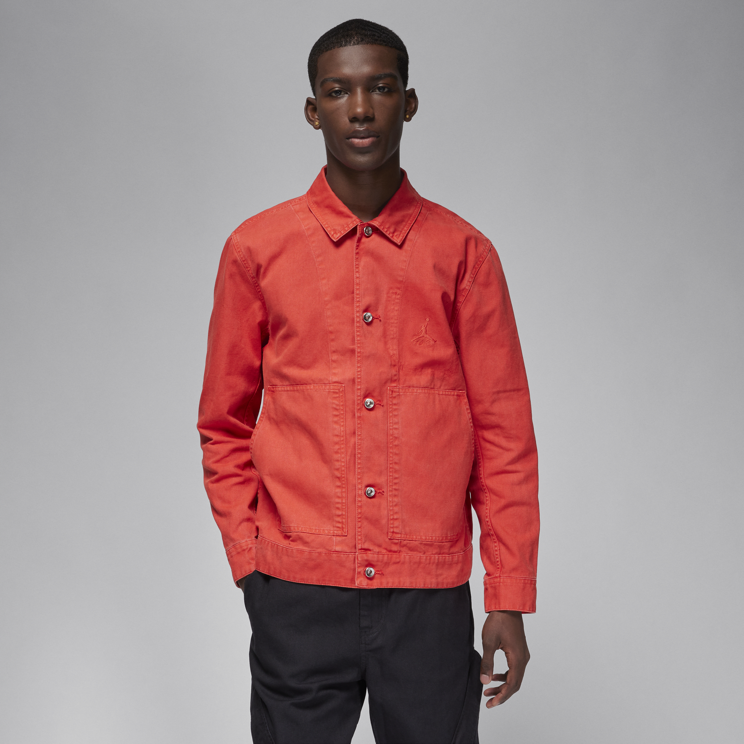 Shop Jordan Men's  Essentials Chicago Jacket In Red