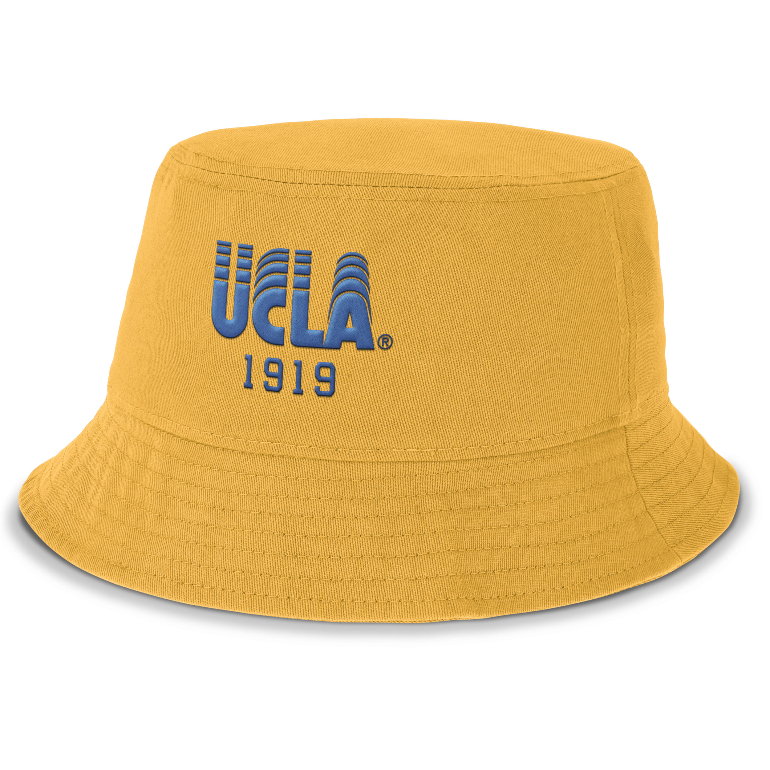 Nike Ucla Bruins Legacy Apex Unisex College Bucket Hat In Yellow