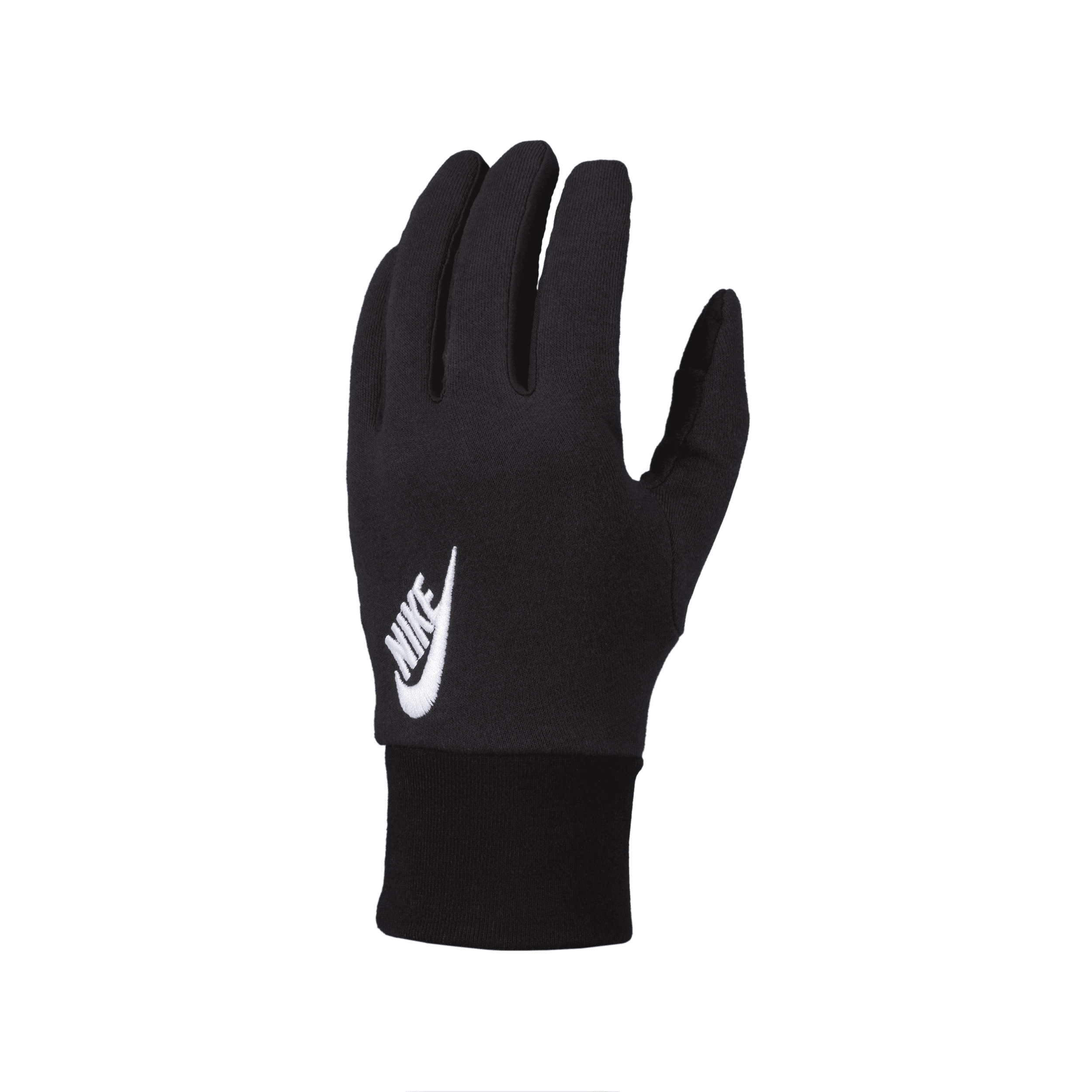 Shop Nike Men's Club Fleece Gloves In Black