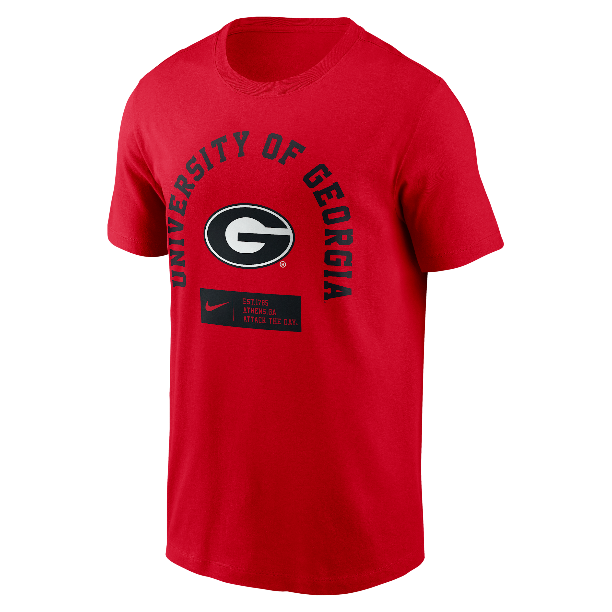 Georgia Primetime Seasonal Nike Men's College T-Shirt in Red | N19965NGBN-9SV