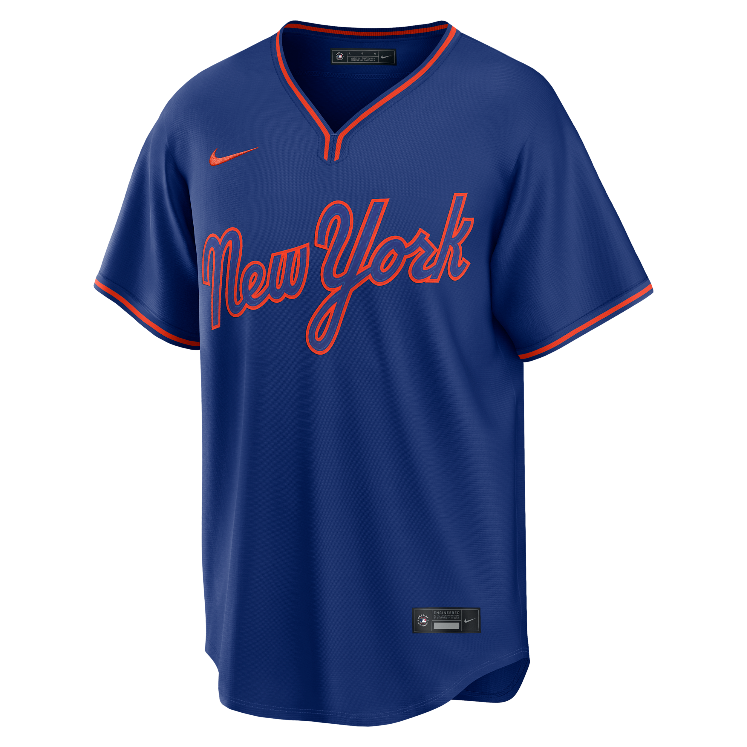 Francisco Lindor New York Mets Nike Men's MLB Replica Jersey in Blue | RP260ED3NM9-5HL