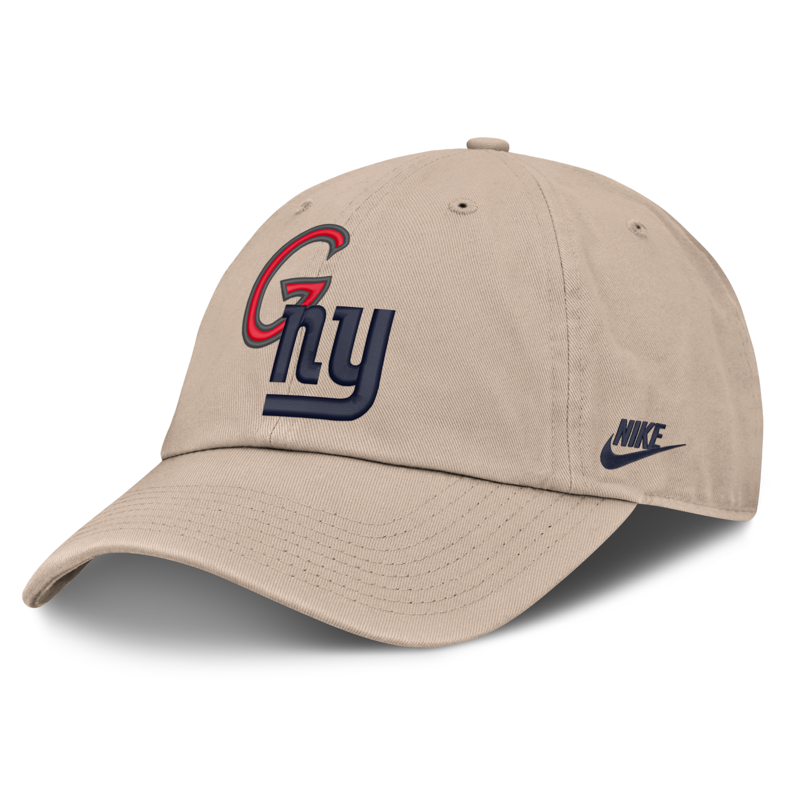 New York Giants Rewind Club Nike Men's NFL Adjustable Hat in Brown | NF0205Y8IV-RCU