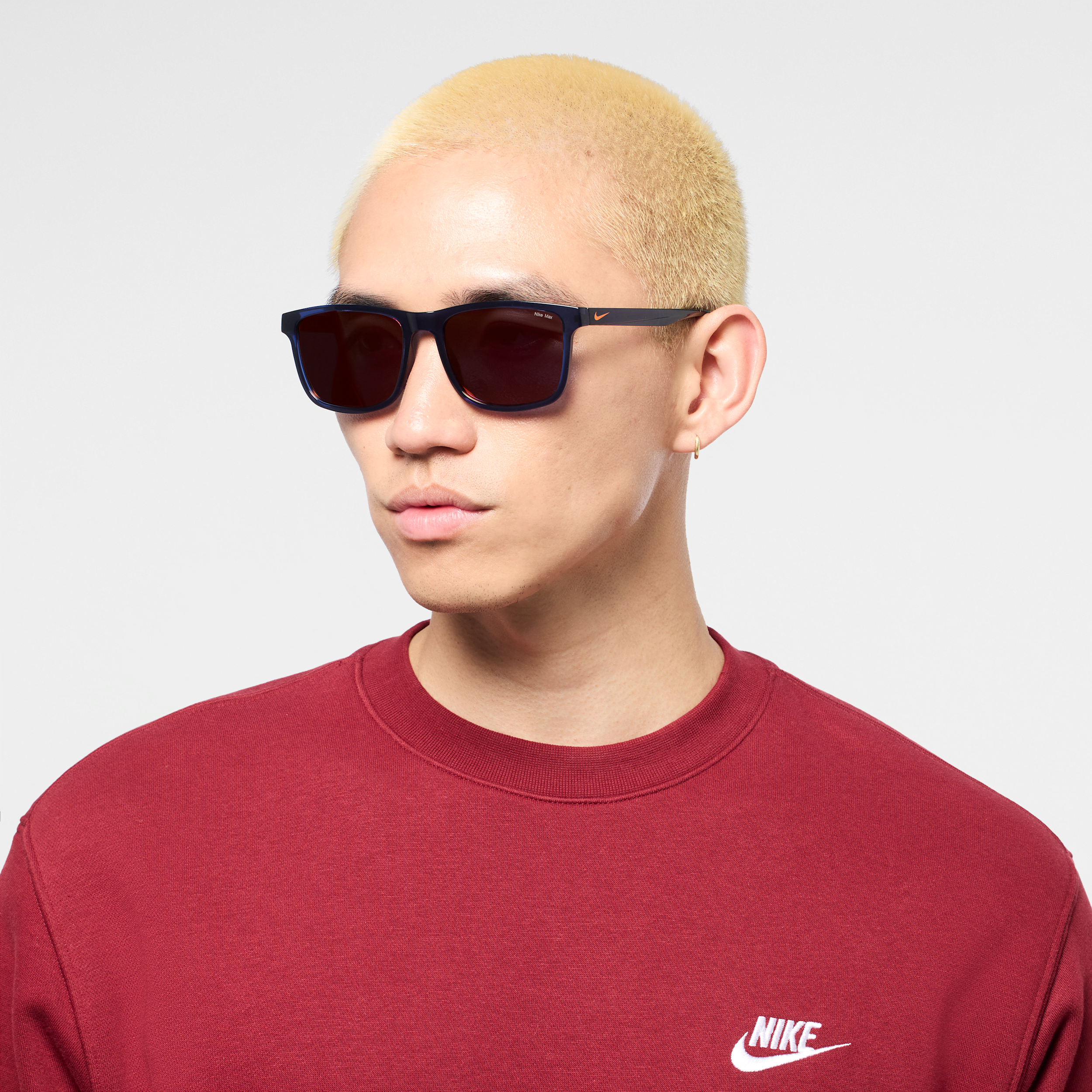 Nike Men's Vital Core Mirrored Sunglasses In Blue