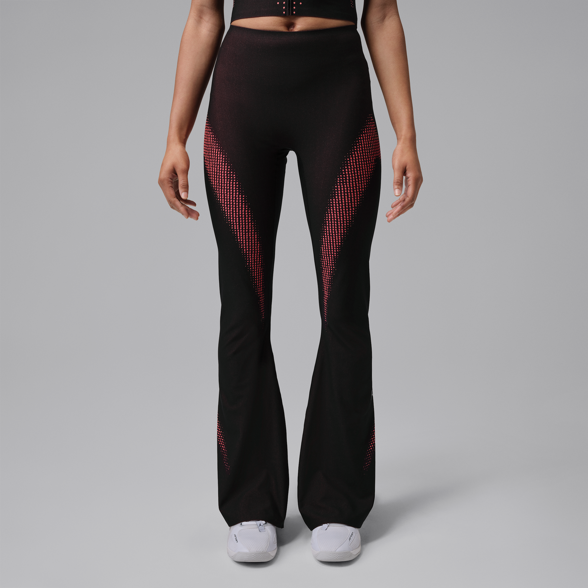 Women's Jordan Sport Flightweight Dri-FIT High-Waisted Flared Leggings in Black | IM8433-010