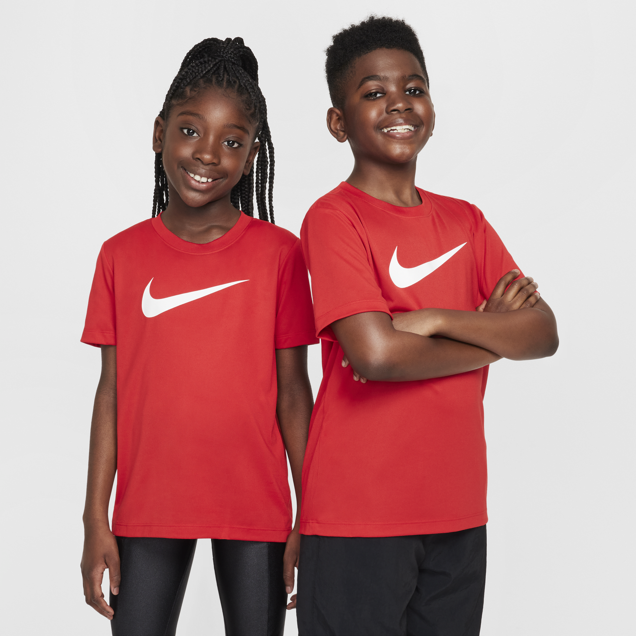 Nike Legend Big Kids' Dri-fit T-shirt In Red