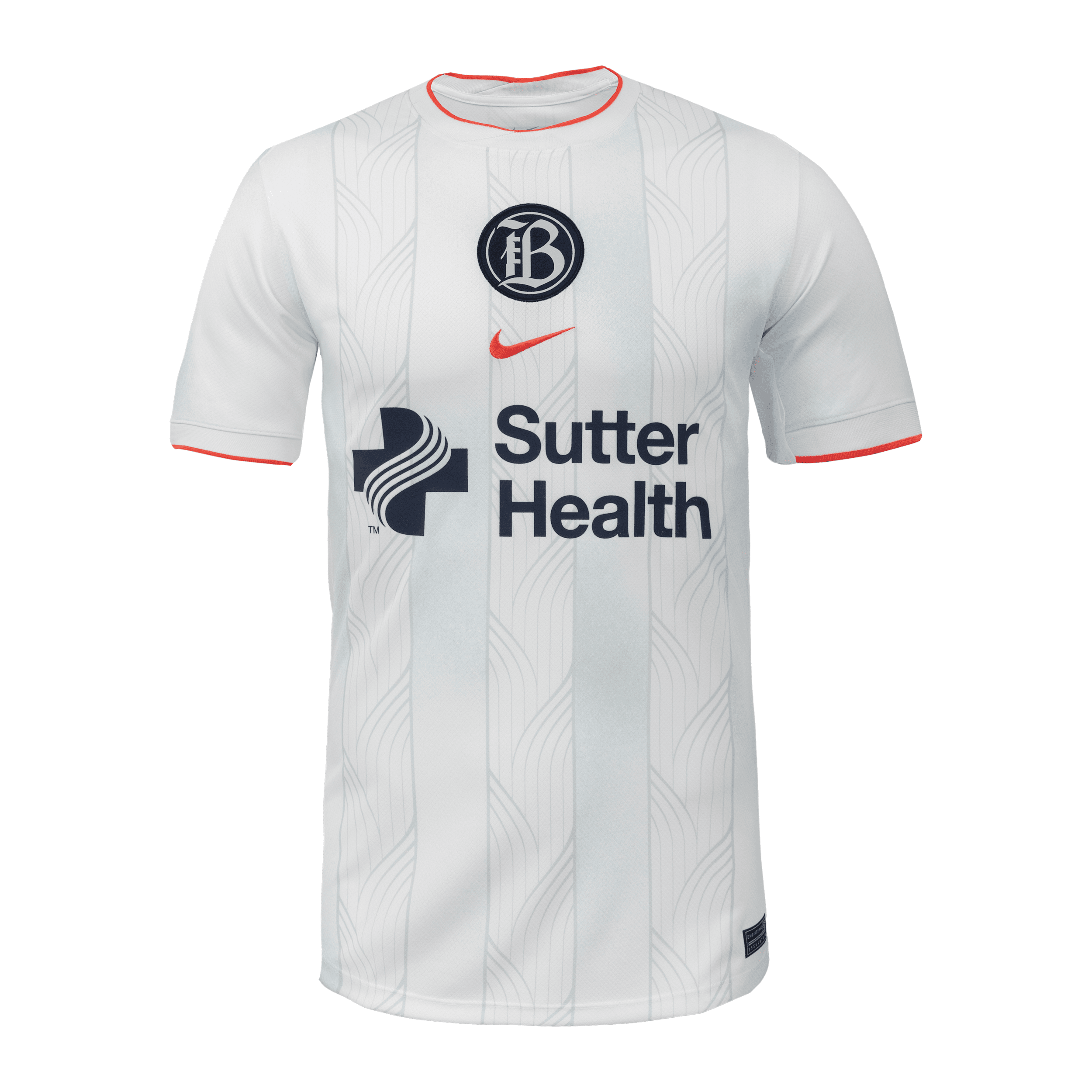 Bay FC 2025 Stadium Home Nike Men's Dri-FIT NWSL Replica Jersey in White | P35556SFFC-WNS
